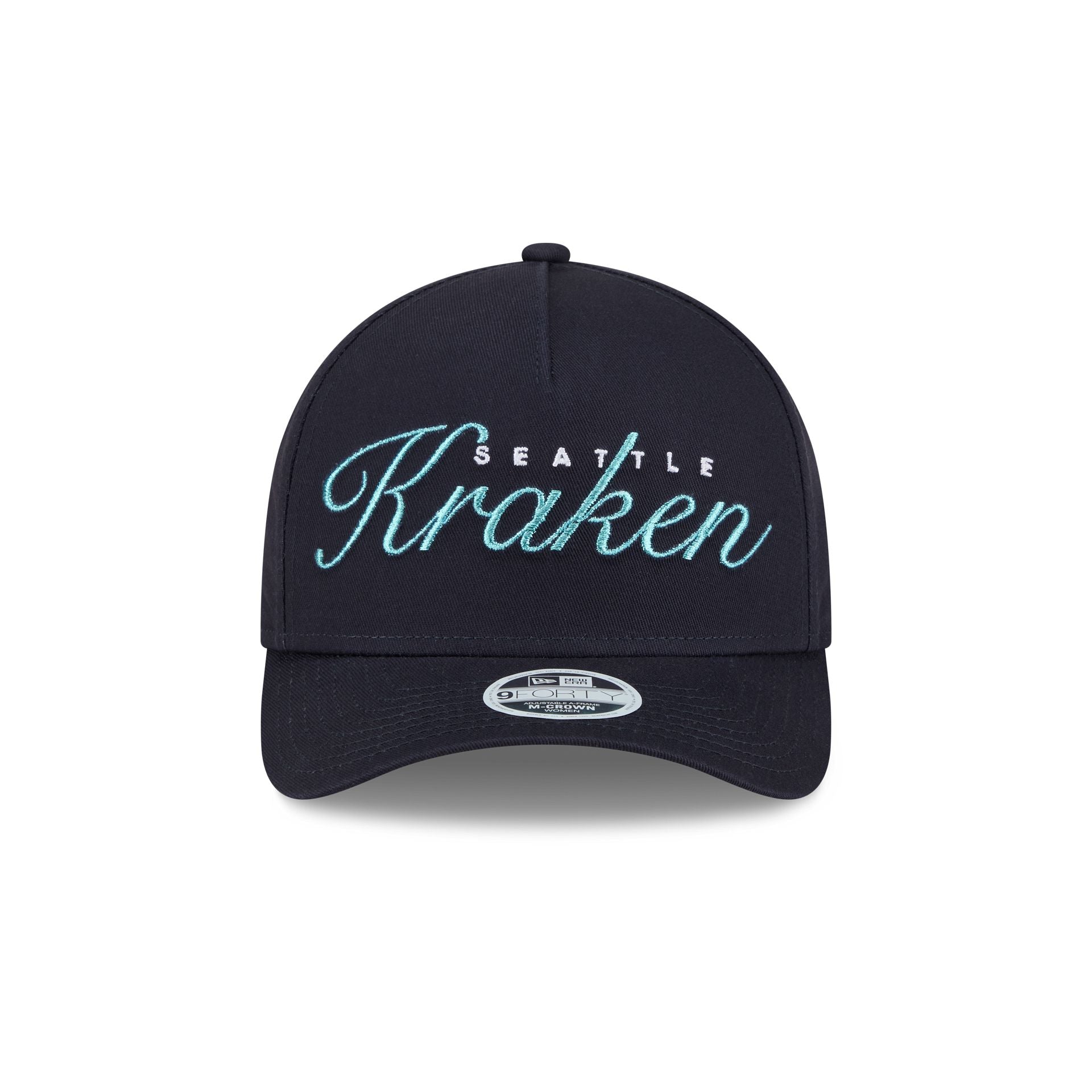 Alternative view of Seattle Kraken Metallic Women's 9Forty M-Crown A-Frame Snapback Hat