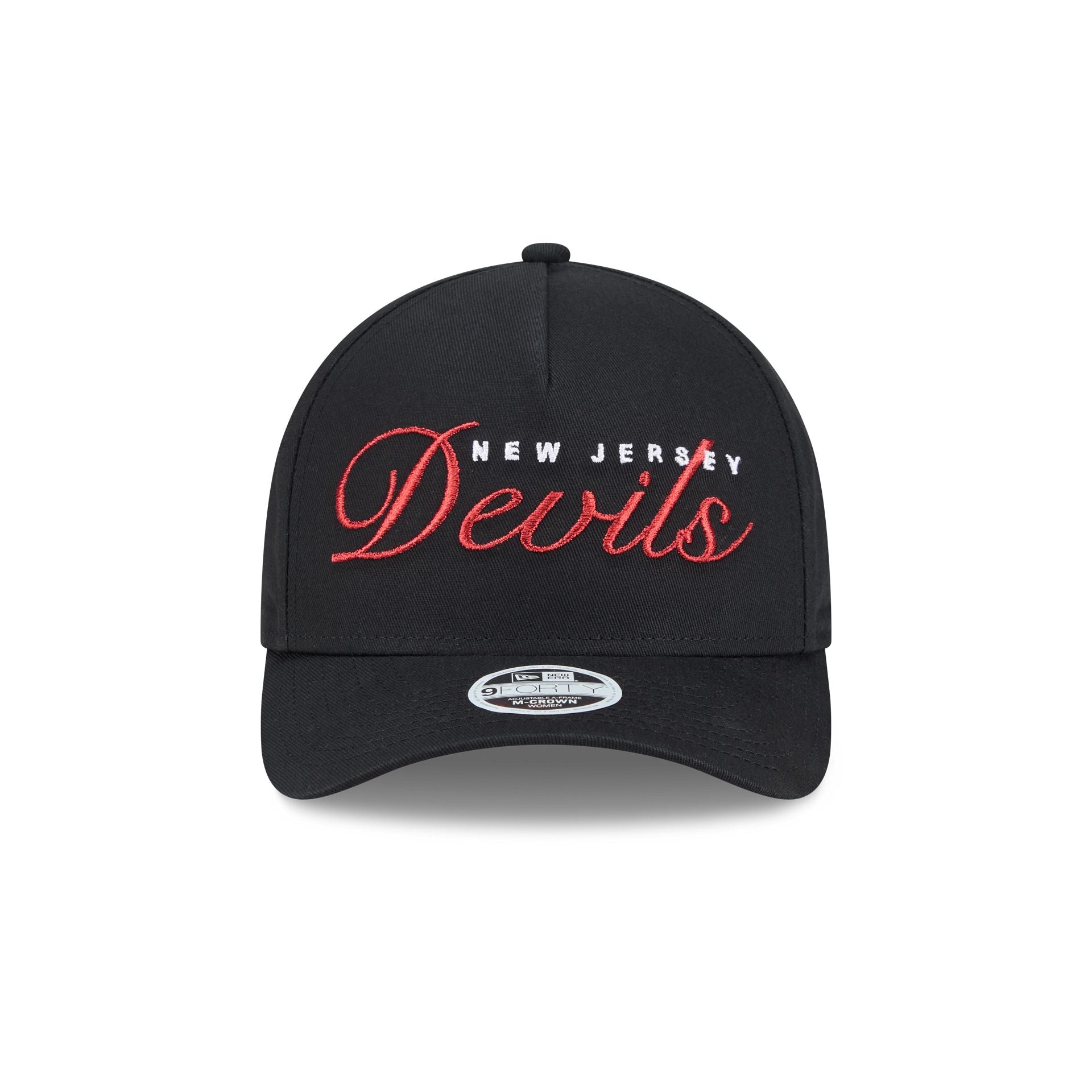 Alternative view of New Jersey Devils Metallic Women's 9Forty M-Crown A-Frame Snapback Hat