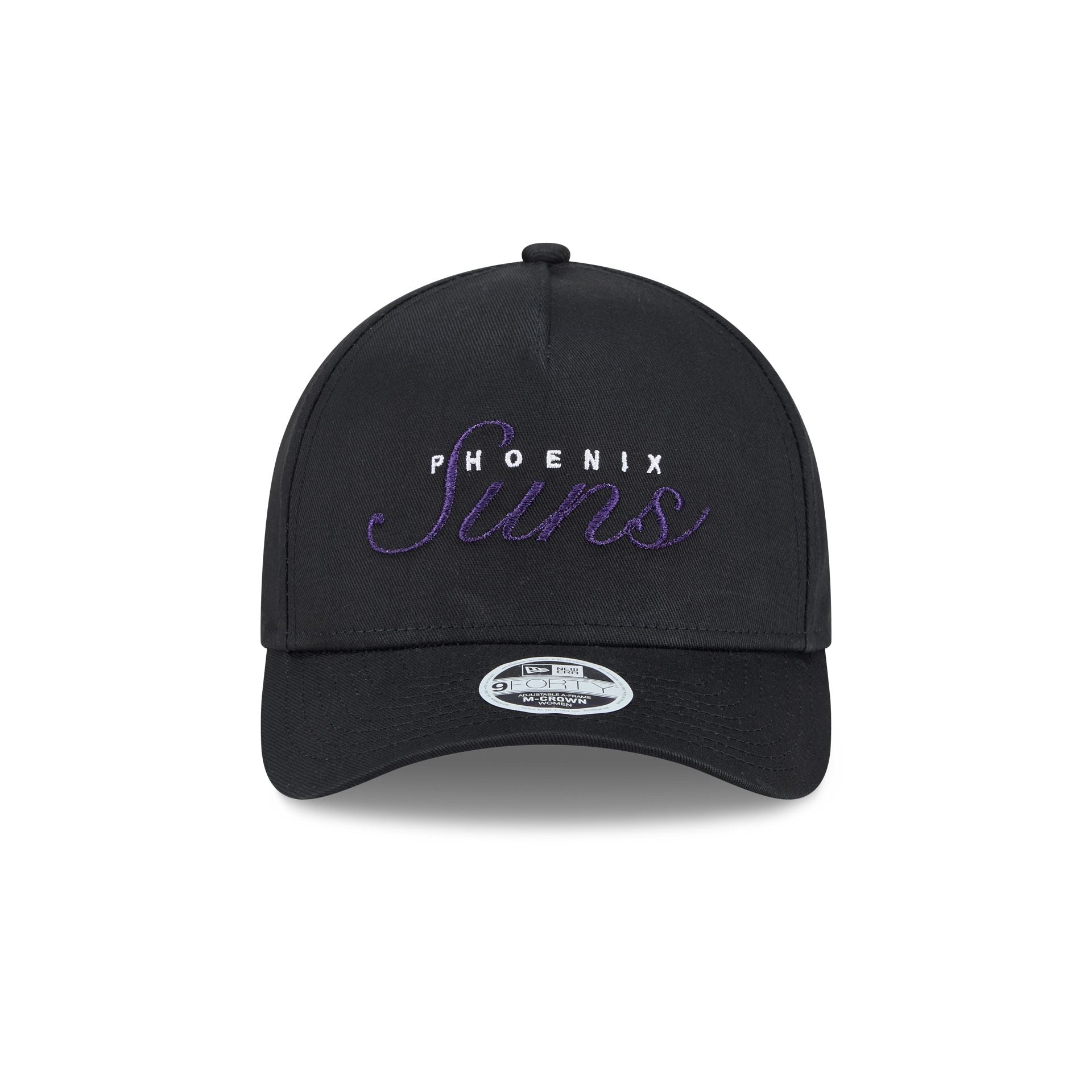 Alternative view of Phoenix Suns Metallic Women's 9Forty M-Crown A-Frame Snapback Hat