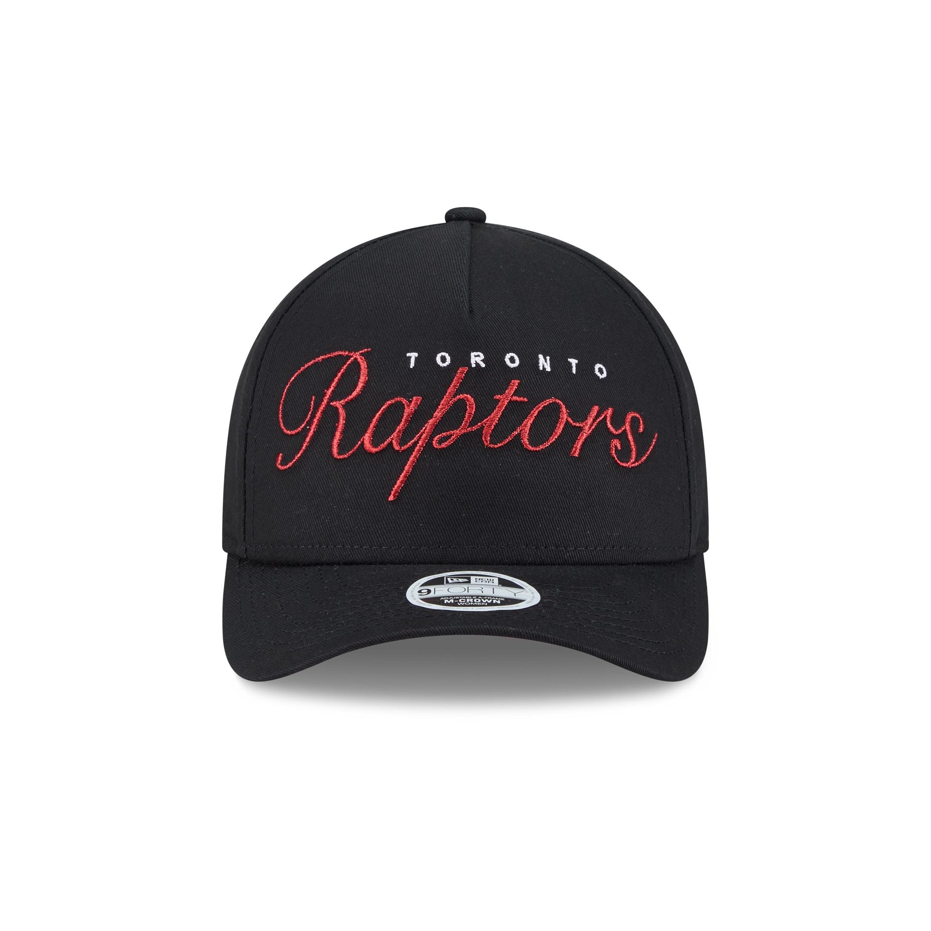 Alternative view of Toronto Raptors Metallic Women's 9Forty M-Crown A-Frame Snapback Hat