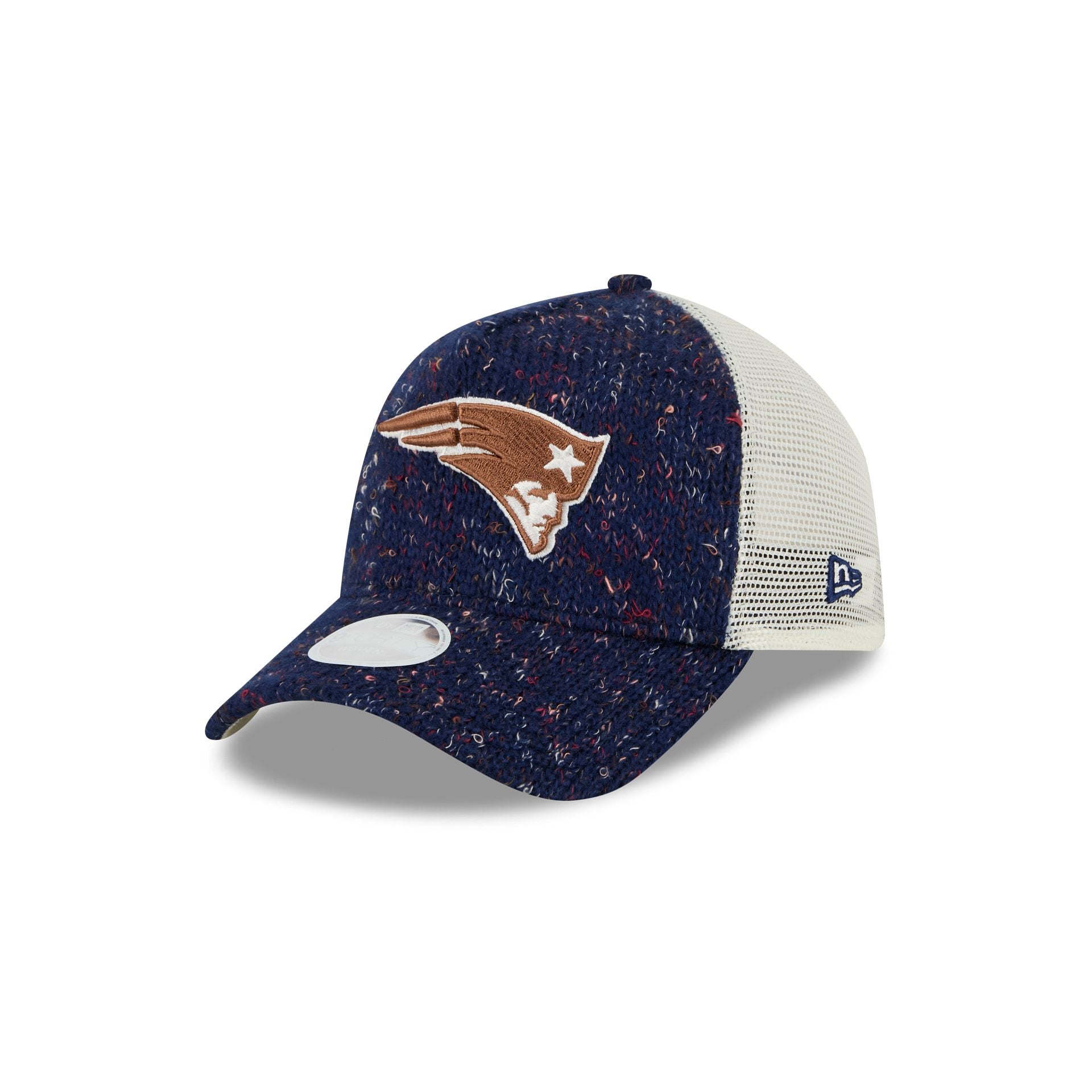 New England Patriots Knit Women's 9Forty A-Frame Trucker Hat