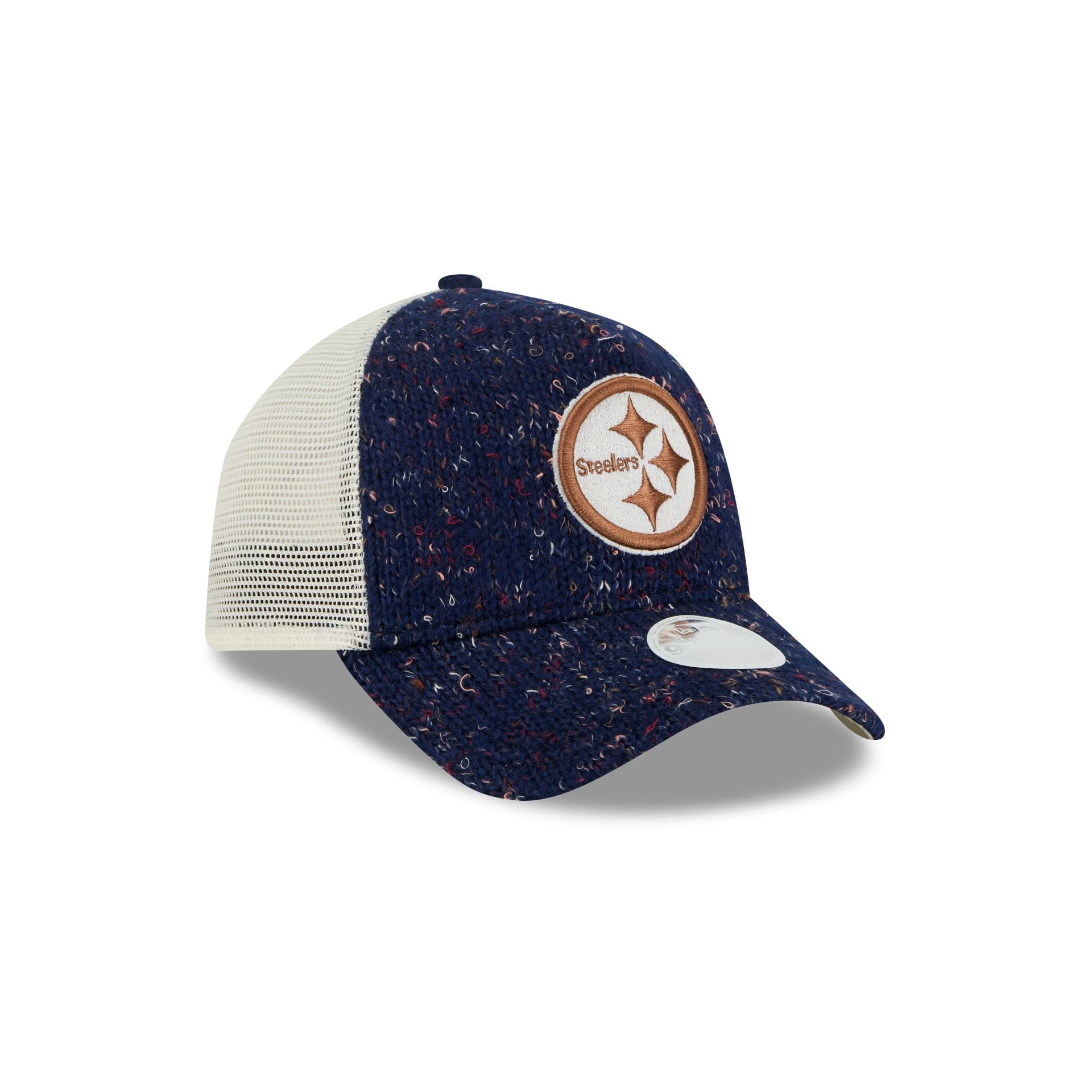 Pittsburgh Steelers Knit Women's 9Forty A-Frame Trucker Hat - Image 3