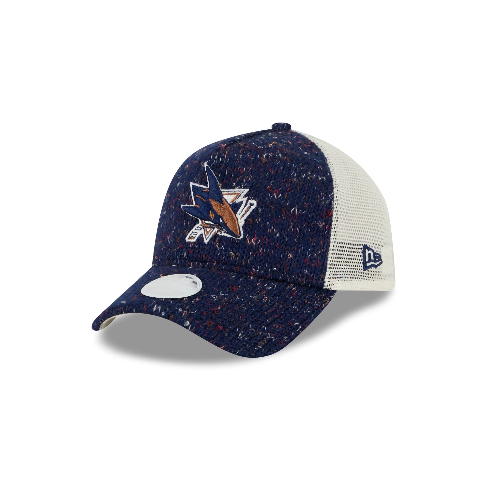 San Jose Sharks Knit Women's 9Forty A-Frame Trucker Hat