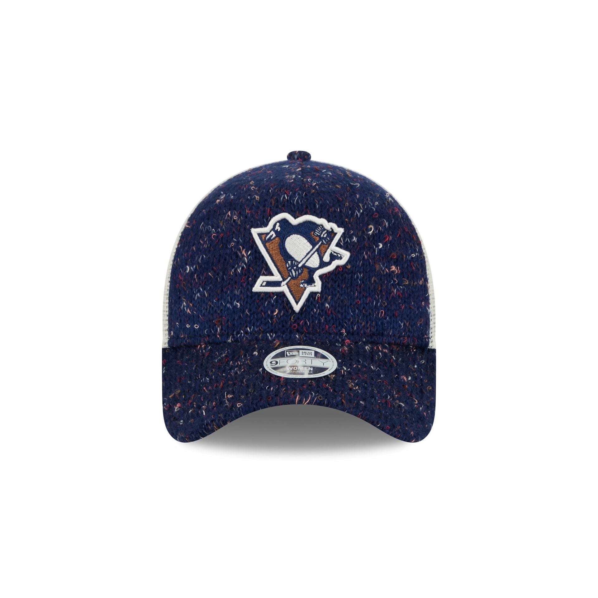 Alternative view of Pittsburgh Penguins Knit Women's 9Forty A-Frame Trucker Hat