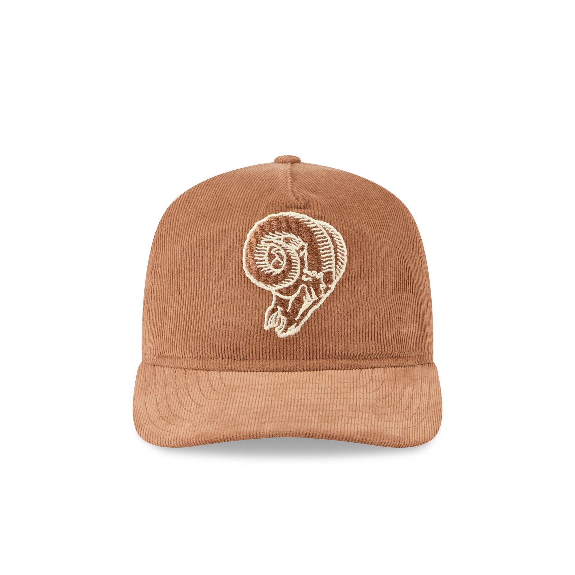 Alternative view of Los Angeles Rams Nostalgic Brown Corduroy 19Twenty Adjustable Hat