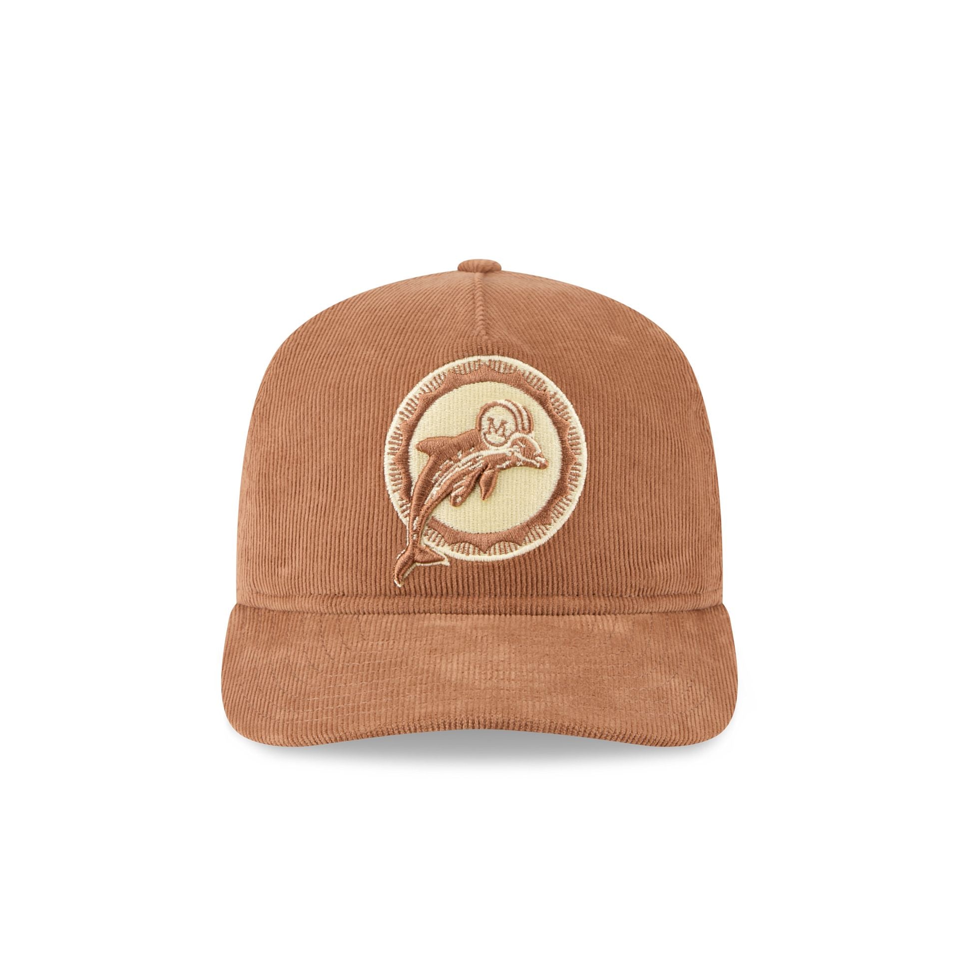 Alternative view of Miami Dolphins Nostalgic Brown Corduroy 19Twenty Adjustable Hat
