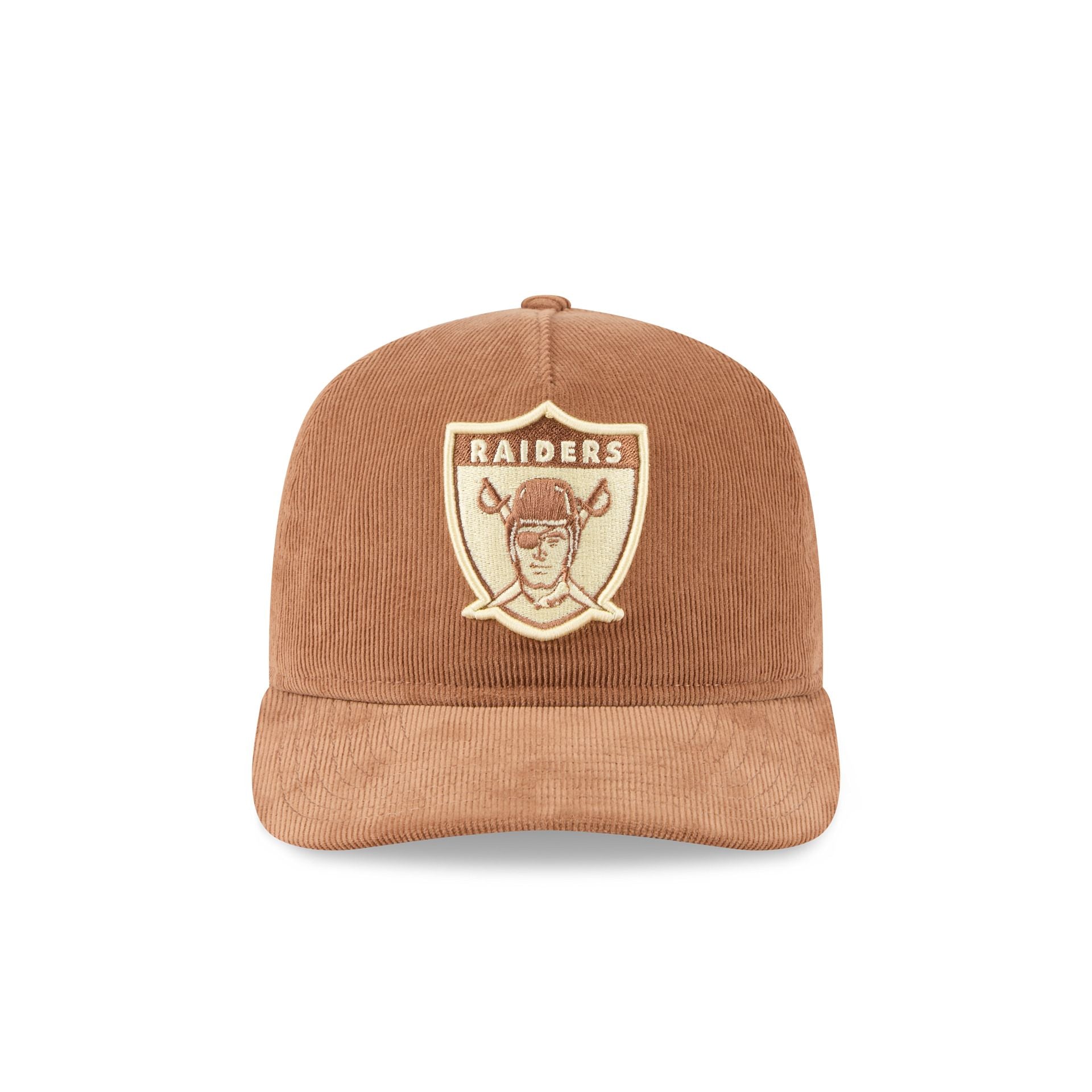 Alternative view of Las Vegas Raiders Nostalgic Brown Corduroy 19Twenty Adjustable Hat