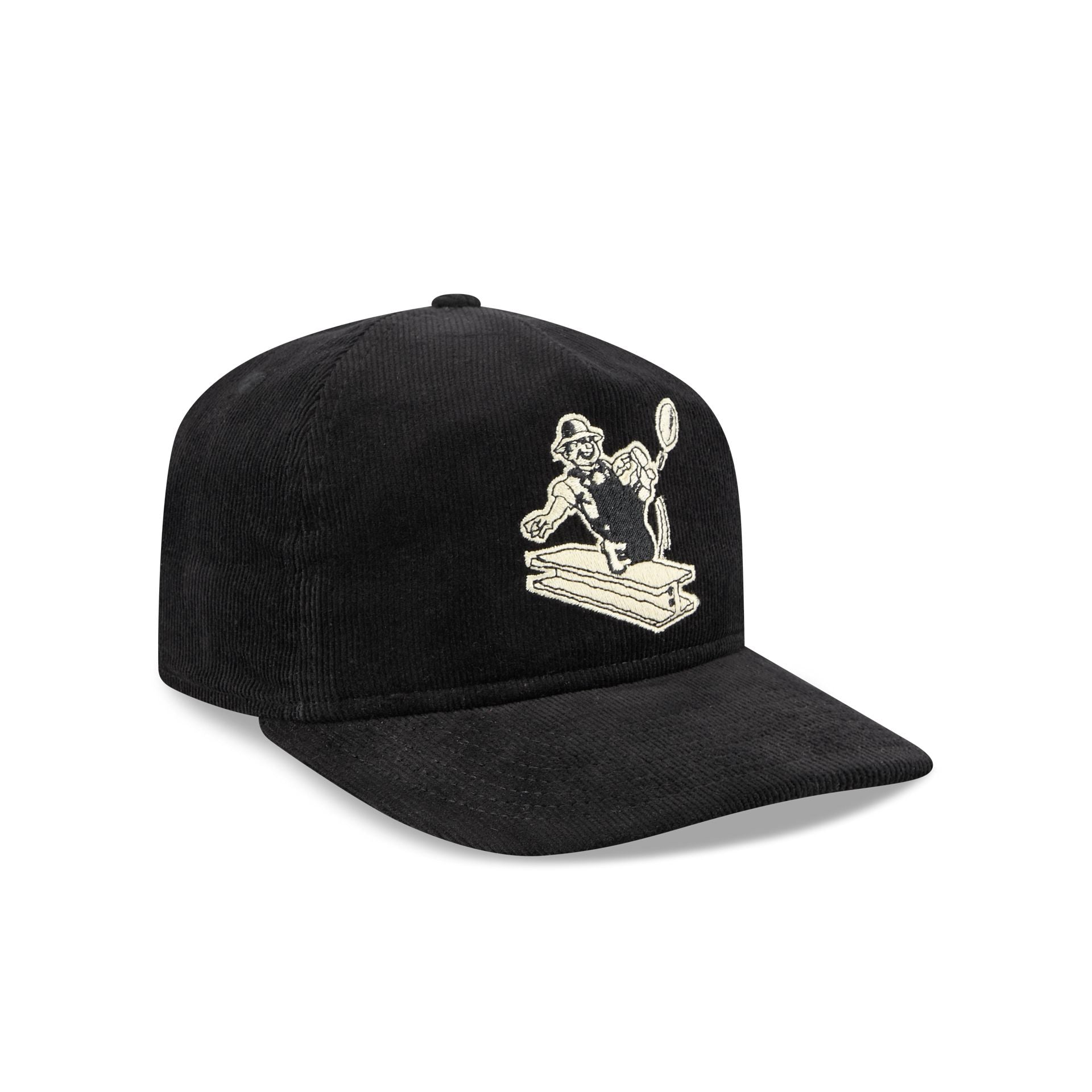 Pittsburgh Steelers Nostalgic Black Corduroy 19Twenty Adjustable Hat - Image 3