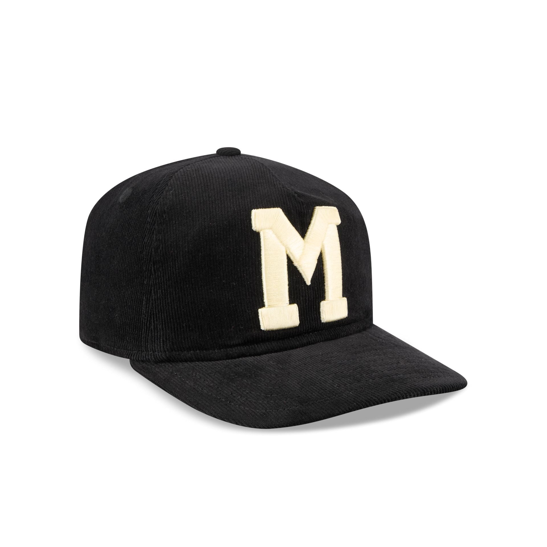 Montreal Maroons Nostalgic Black Corduroy 19Twenty Adjustable Hat - Image 3