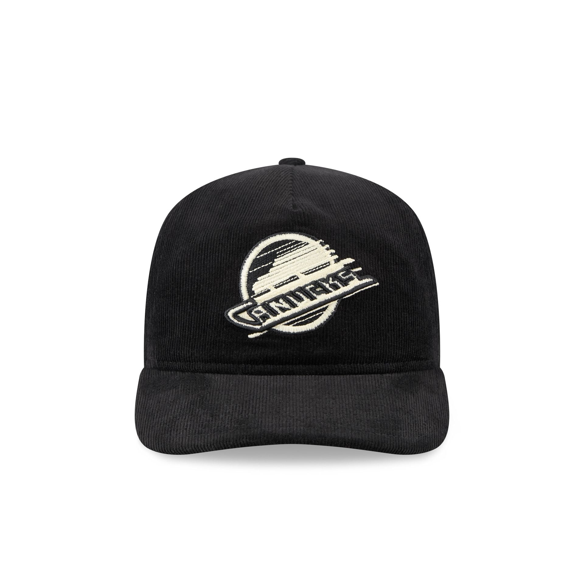 Alternative view of Vancouver Canucks Nostalgic Black Corduroy 19Twenty Adjustable Hat
