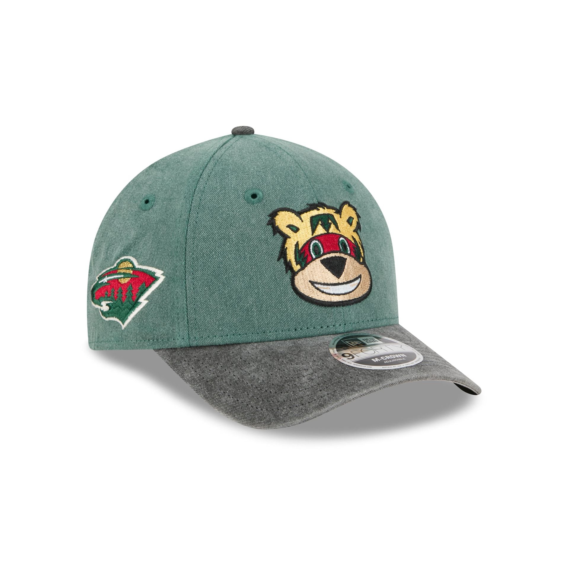 Minnesota Wild Mascot 9Forty M-Crown Snapback Hat