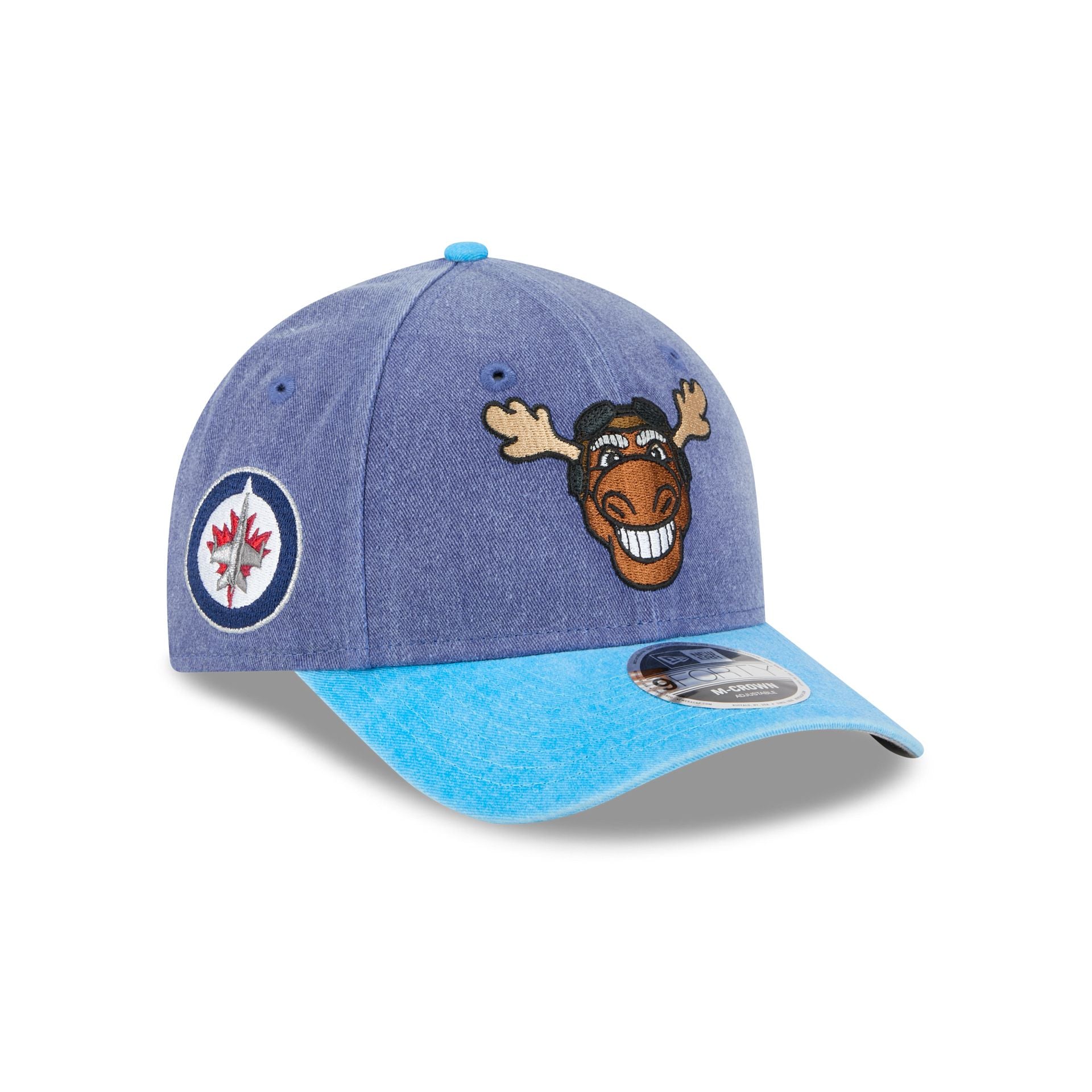 Winnipeg Jets Mascot 9Forty M-Crown Snapback Hat