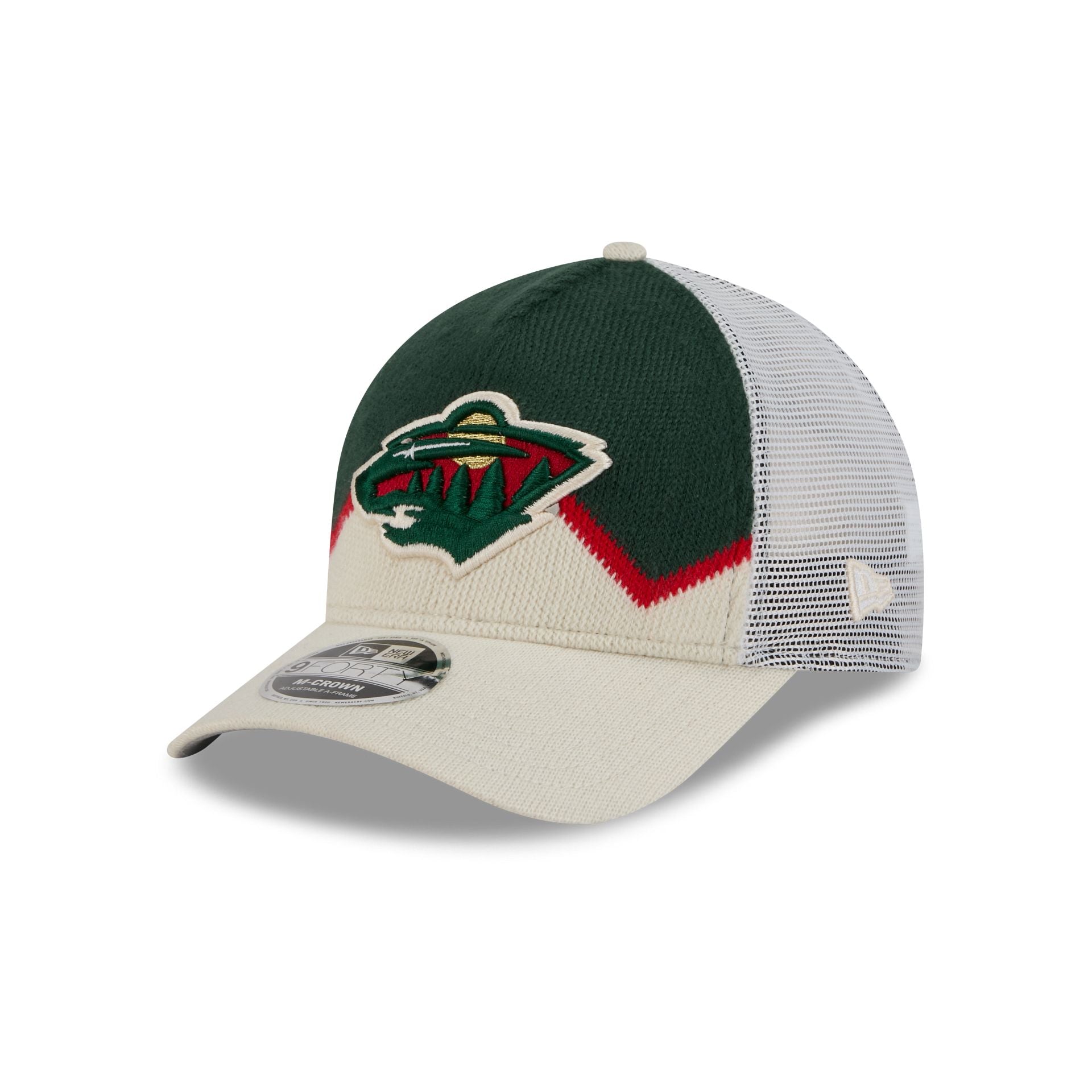 Minnesota Wild Sock 9Forty M-Crown A-Frame Trucker Hat