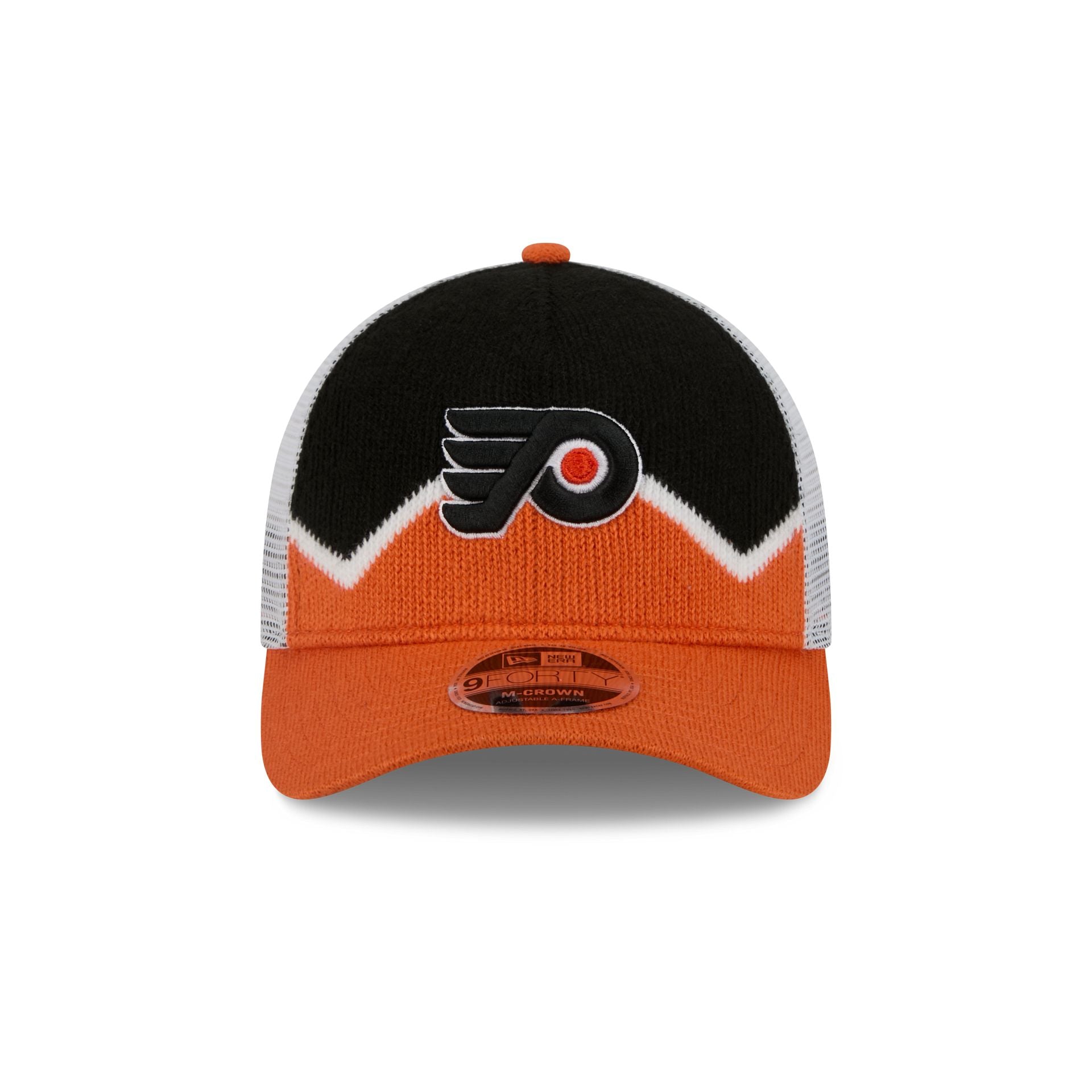 Alternative view of Philadelphia Flyers Sock 9Forty M-Crown A-Frame Trucker Hat
