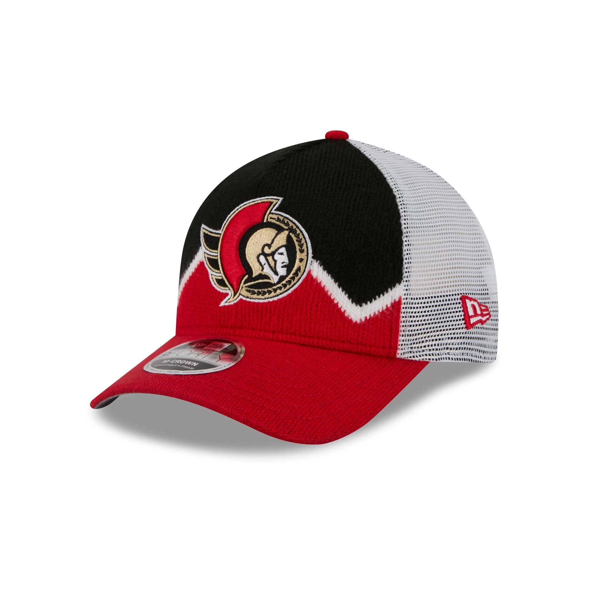 Ottawa Senators Sock 9Forty M-Crown A-Frame Trucker Hat