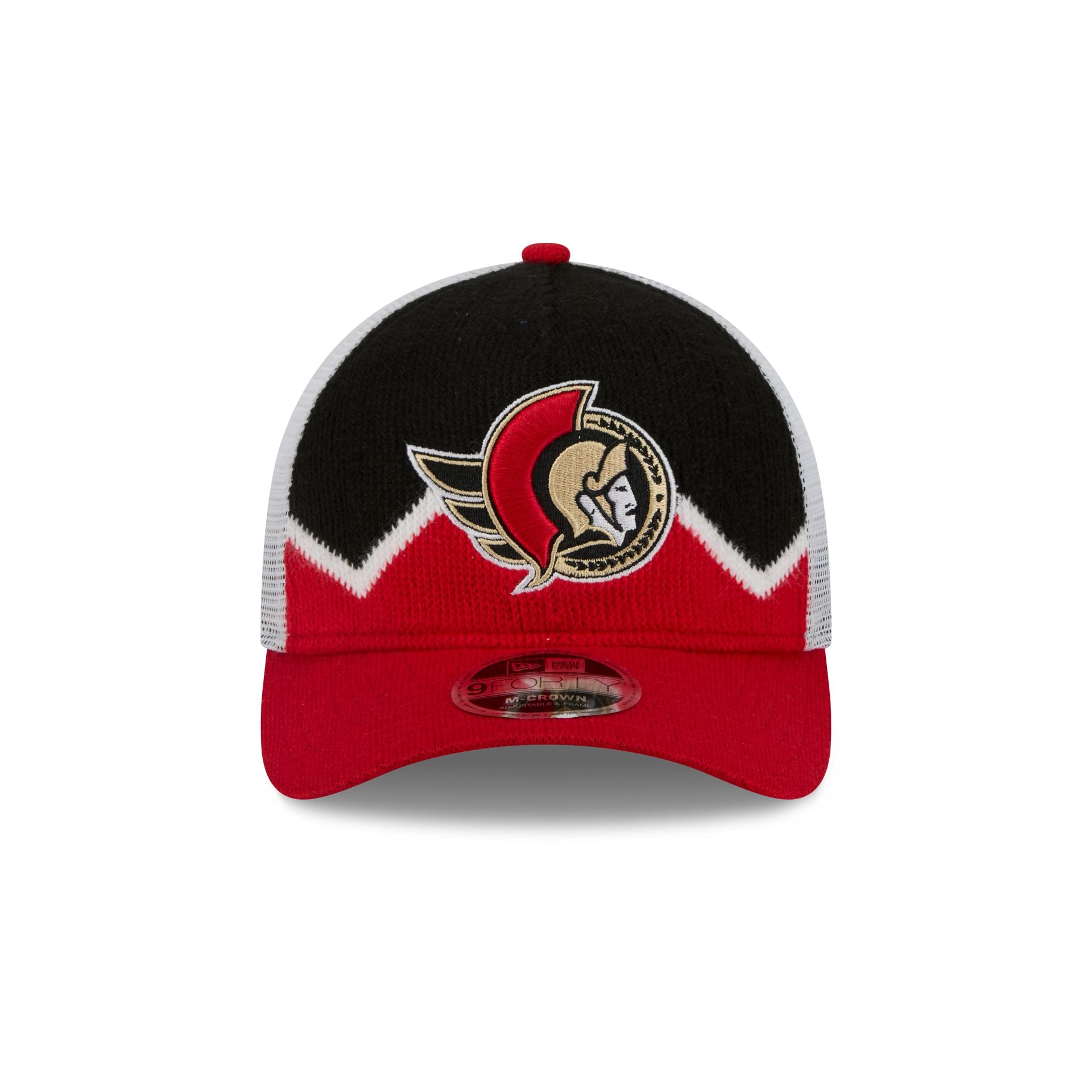 Alternative view of Ottawa Senators Sock 9Forty M-Crown A-Frame Trucker Hat