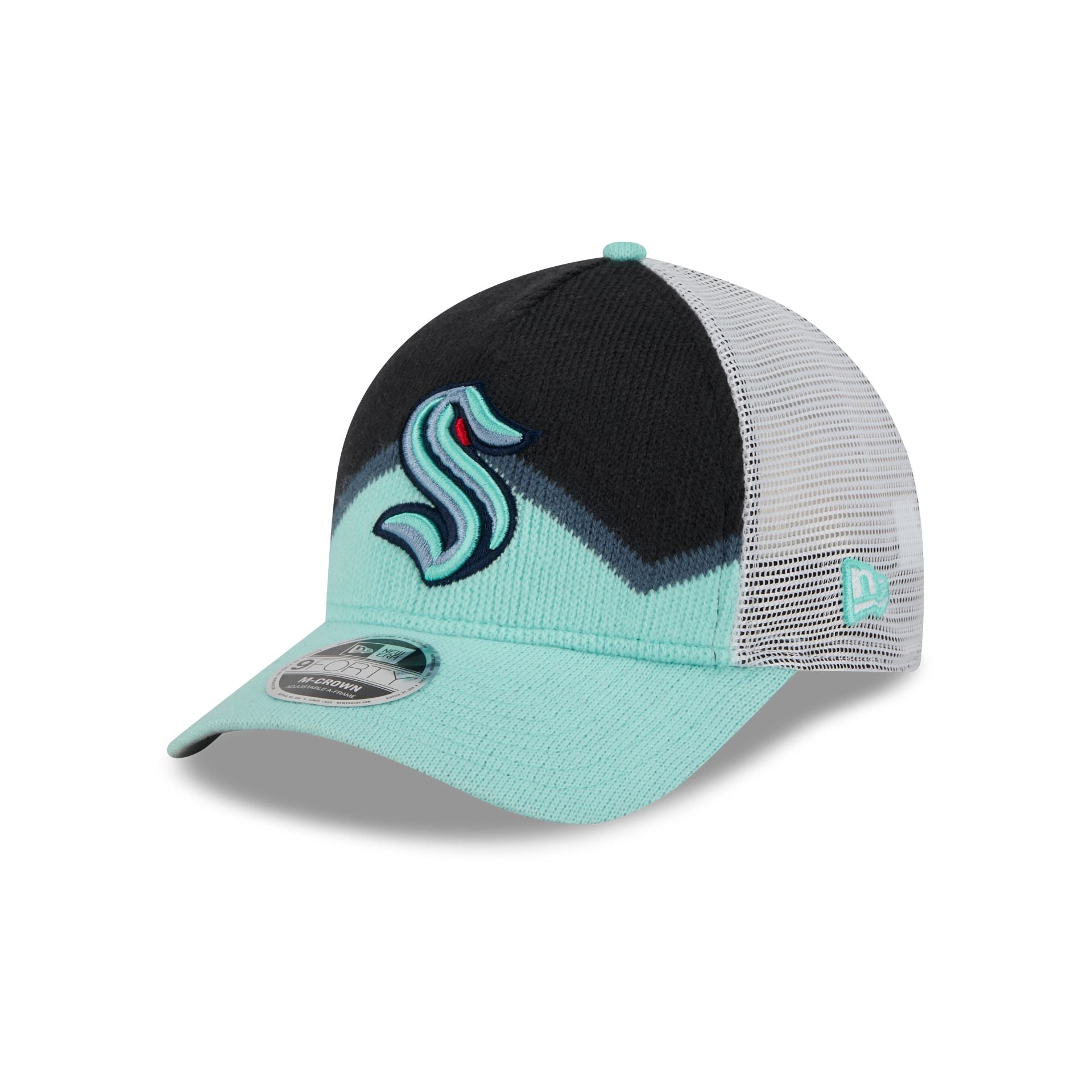 Seattle Kraken Sock 9Forty M-Crown A-Frame Trucker Hat