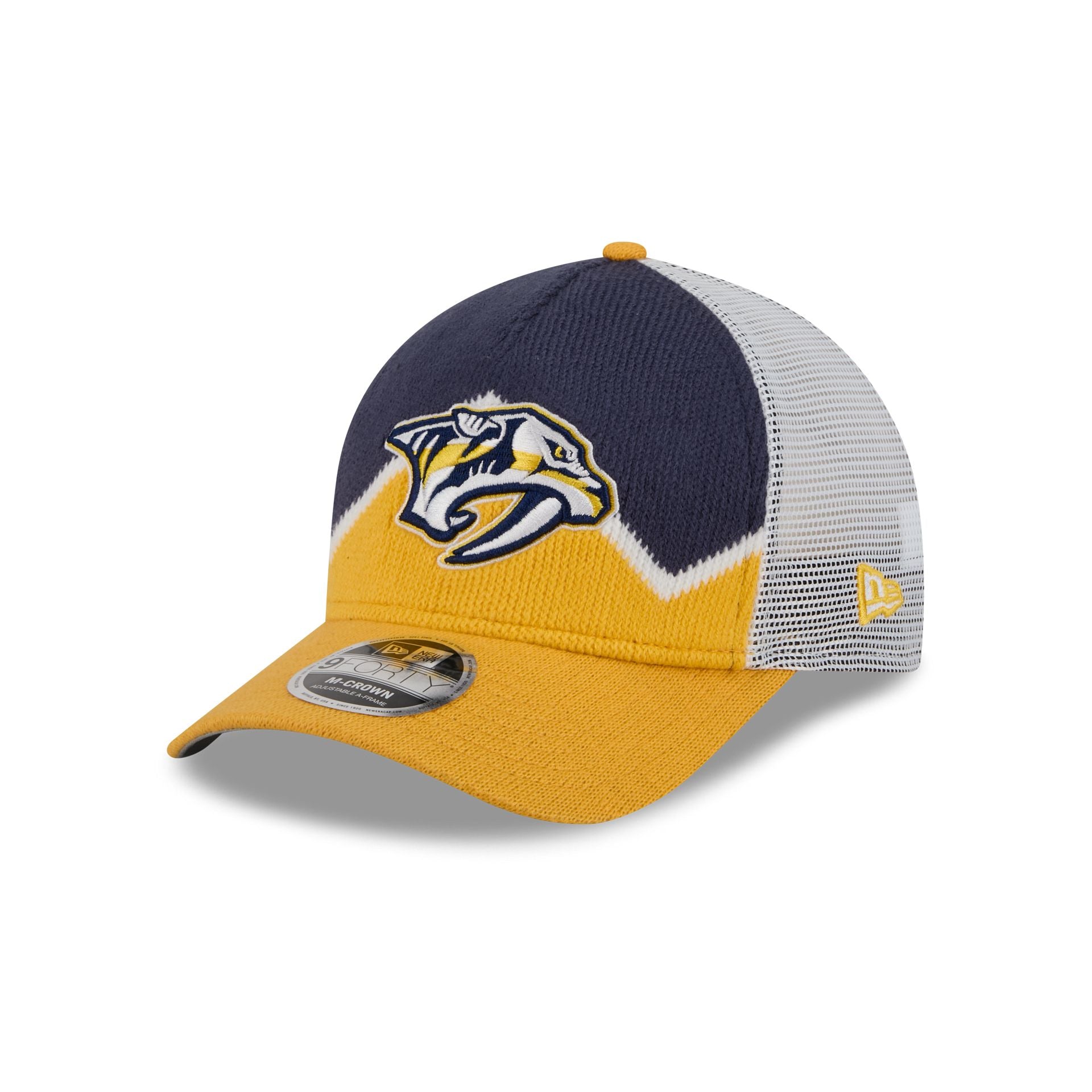 Nashville Predators Sock 9Forty M-Crown A-Frame Trucker Hat