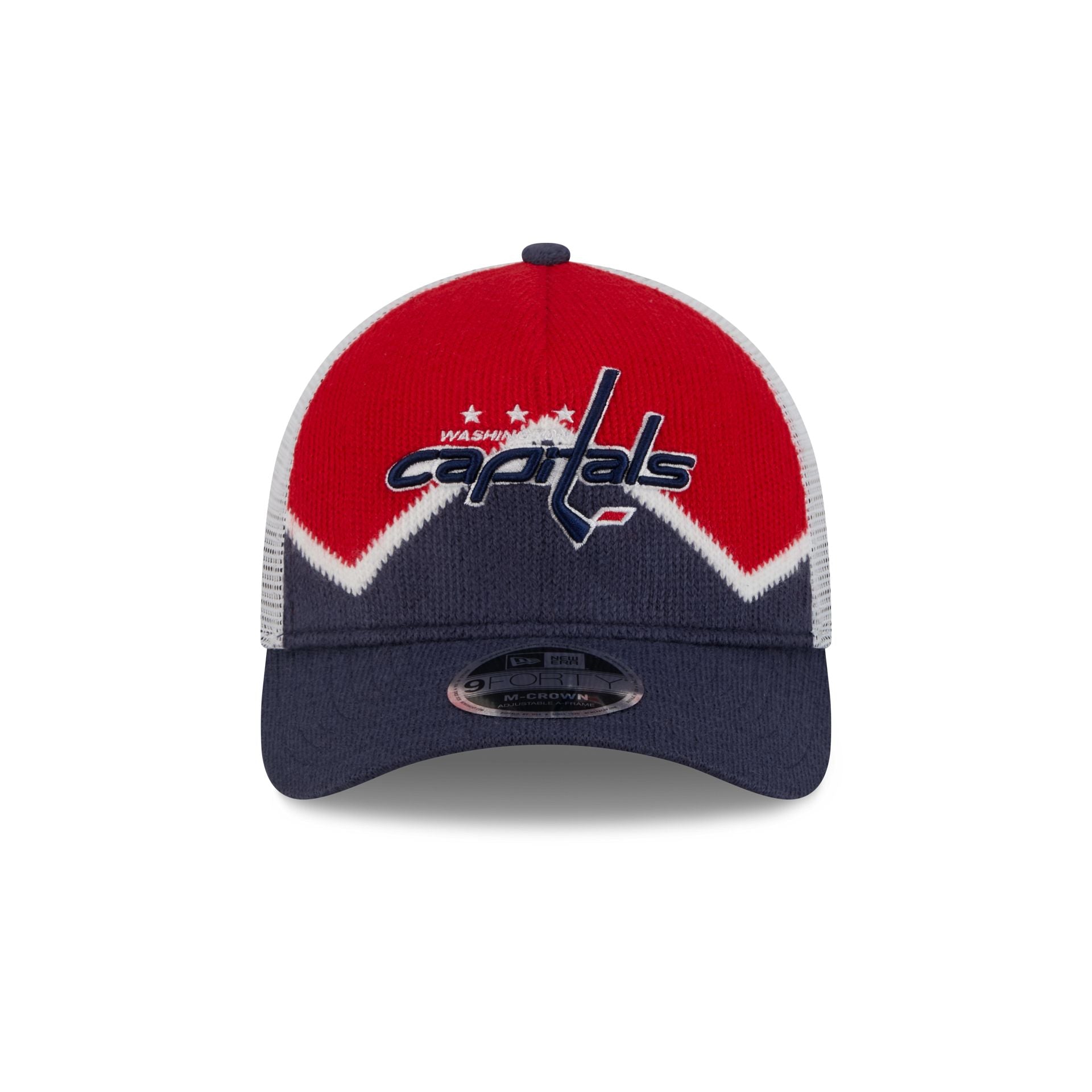 Alternative view of Washington Capitals Sock 9Forty M-Crown A-Frame Trucker Hat
