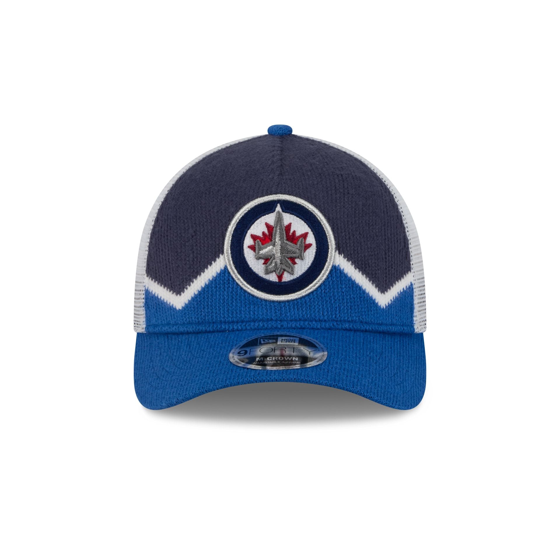 Alternative view of Winnipeg Jets Sock 9Forty M-Crown A-Frame Trucker Hat