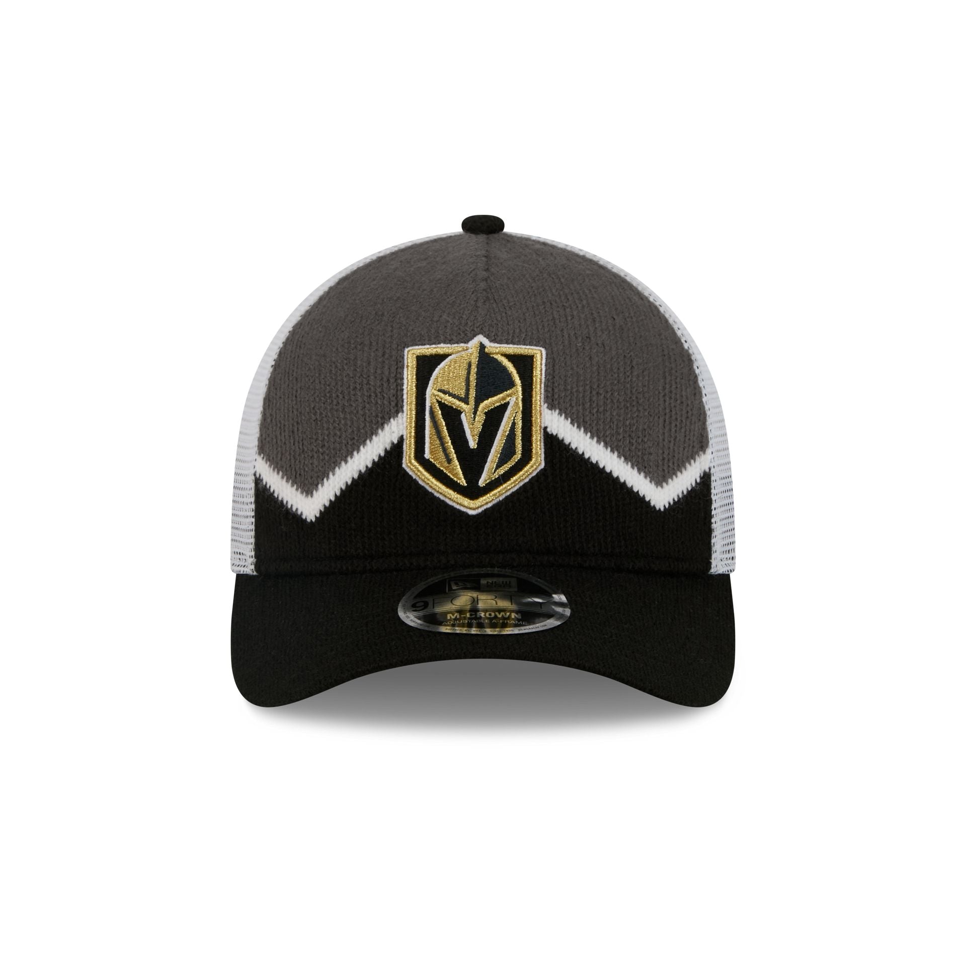 Alternative view of Vegas Golden Knights Sock 9Forty M-Crown A-Frame Trucker Hat