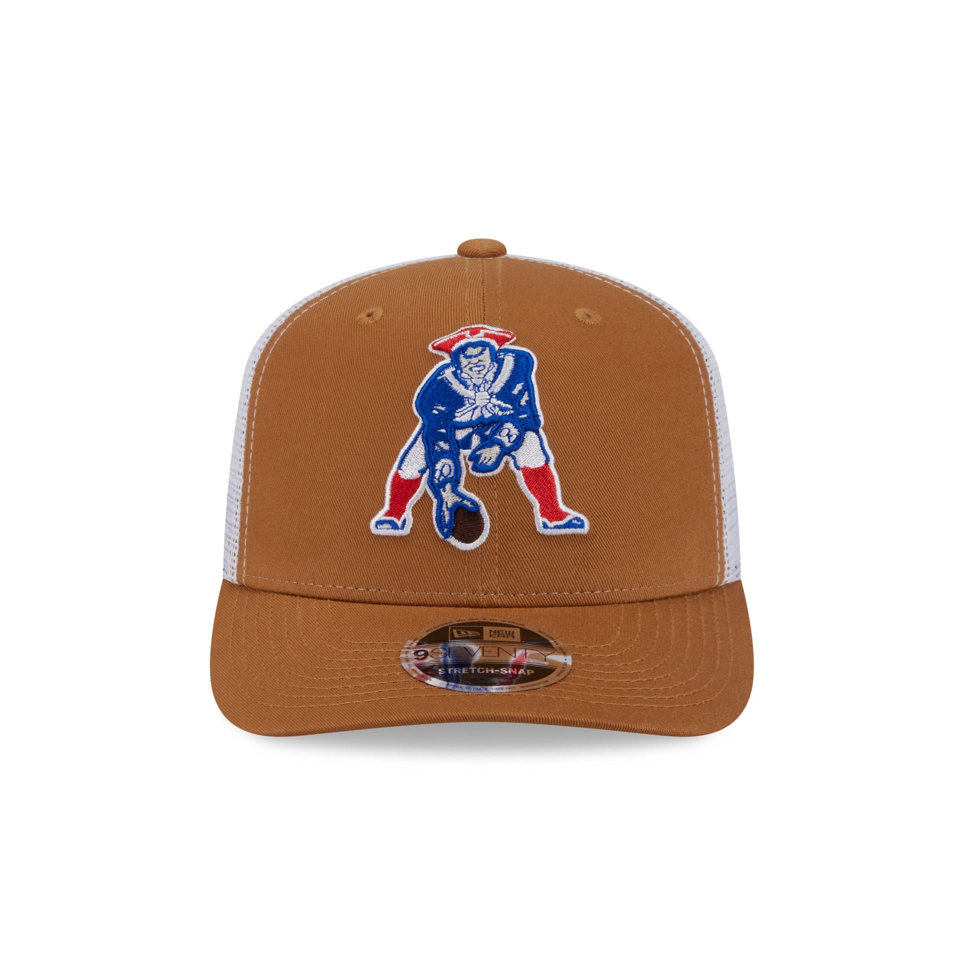 Alternative view of New England Patriots Bronze 9Seventy Trucker Hat