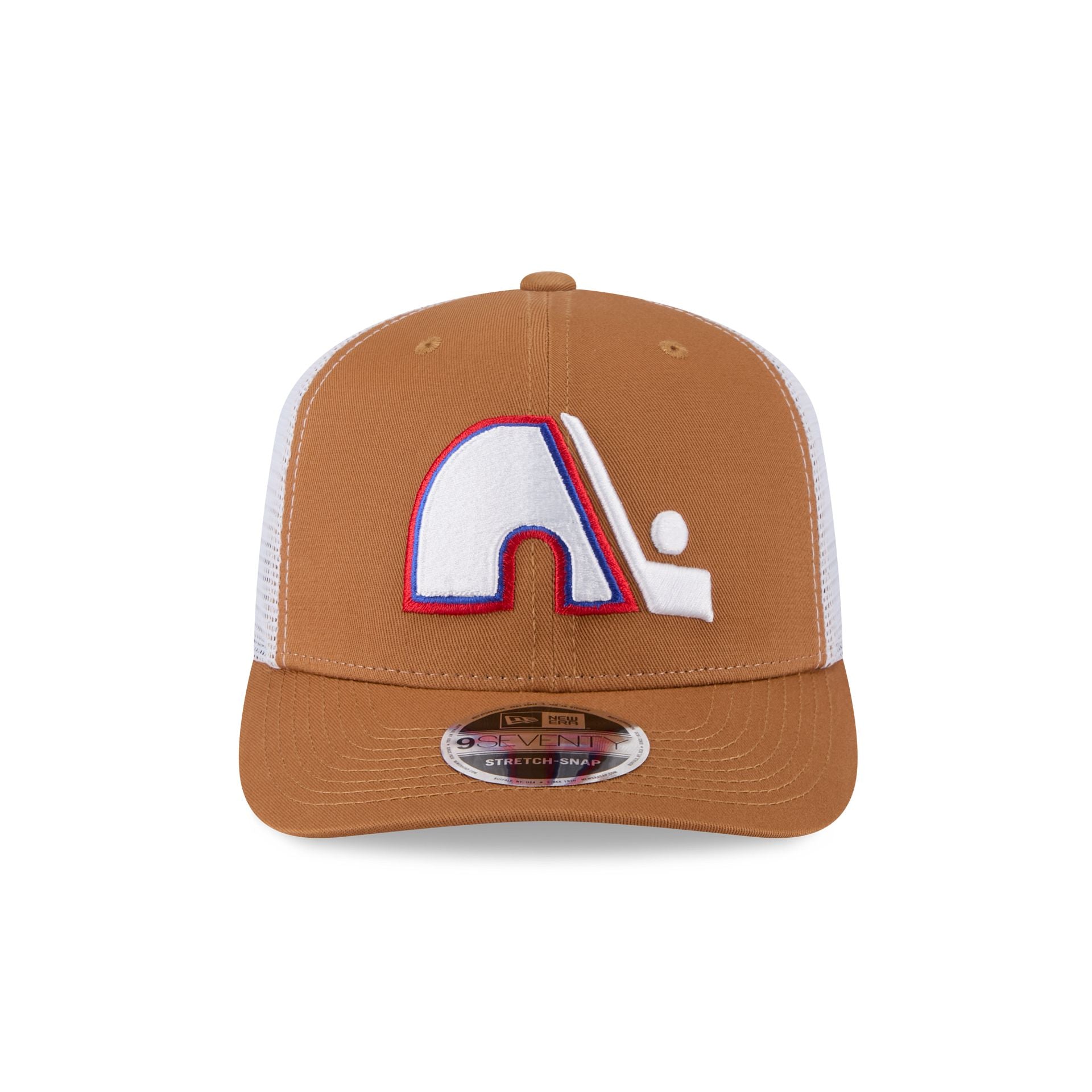 Alternative view of Quebec Nordiques Bronze 9Seventy Trucker Hat