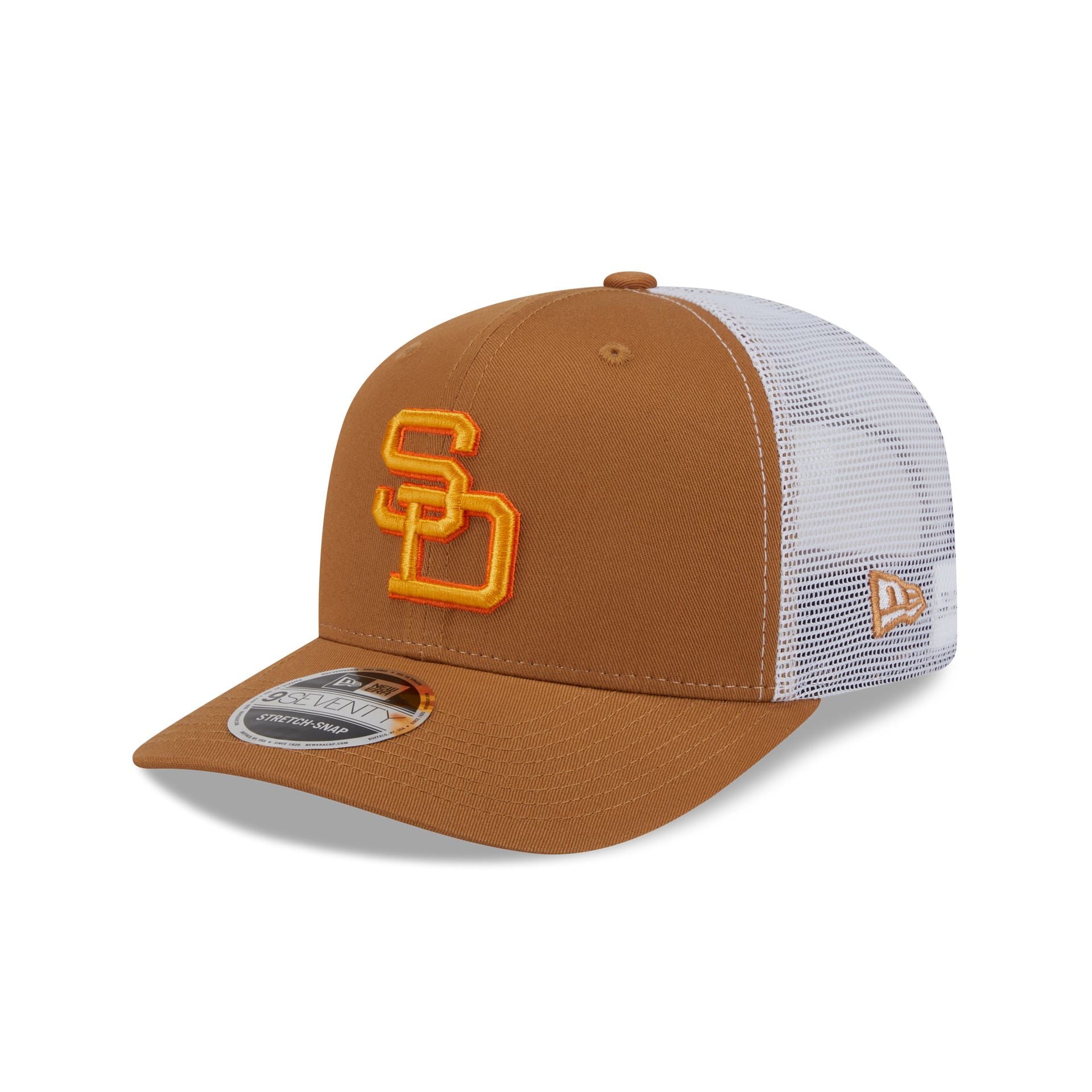 San Diego Padres Bronze 9Seventy Trucker Hat