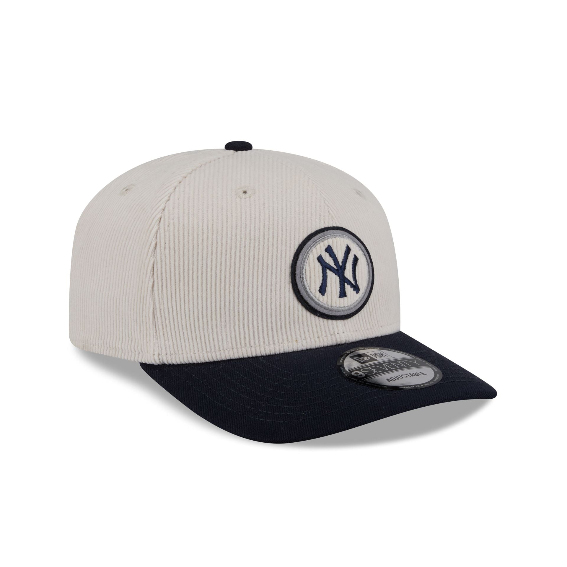 New York Yankees Loyal Corduroy 9Seventy Stretch-Snap Hat - Image 3