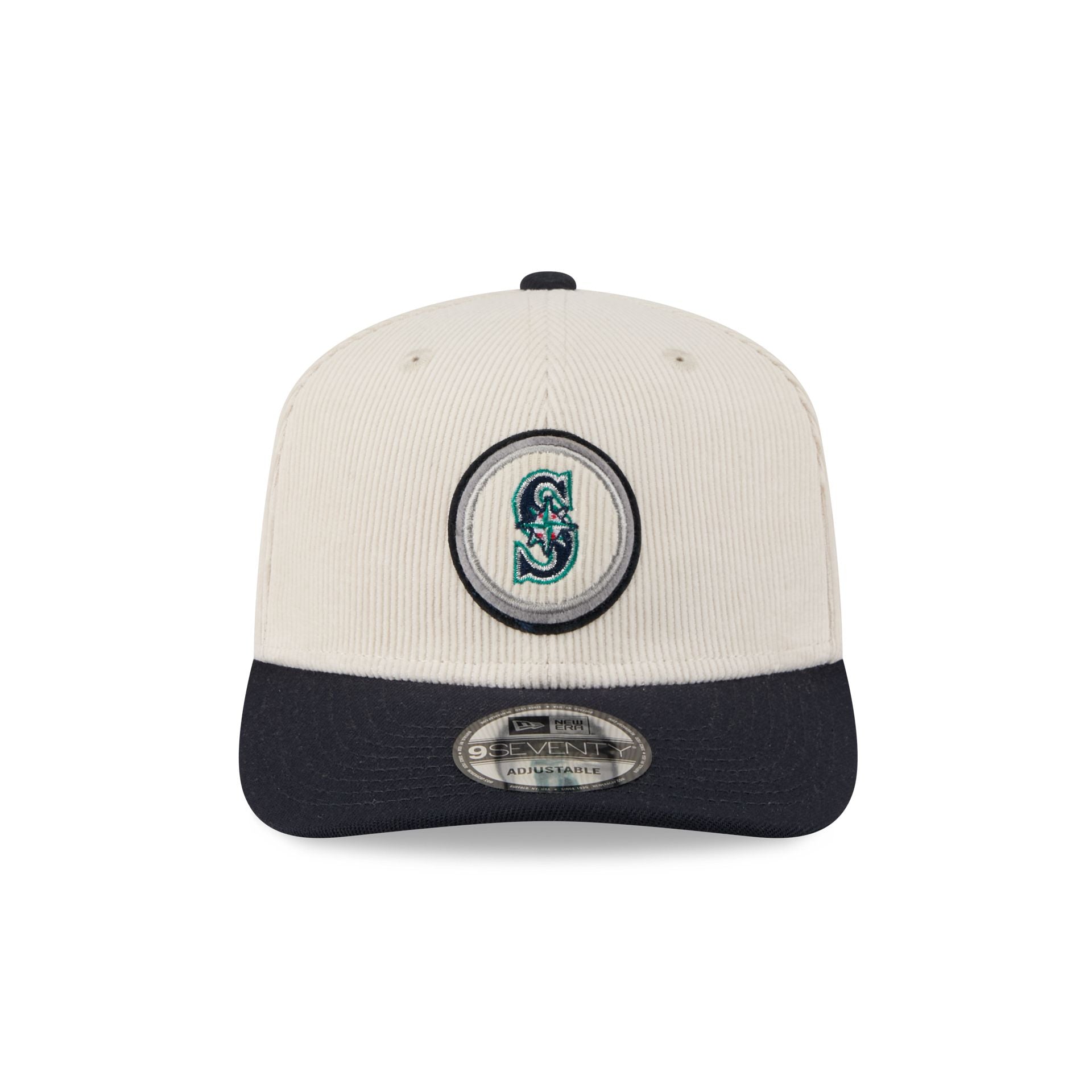 Alternative view of Seattle Mariners Loyal Corduroy 9Seventy Stretch-Snap Hat
