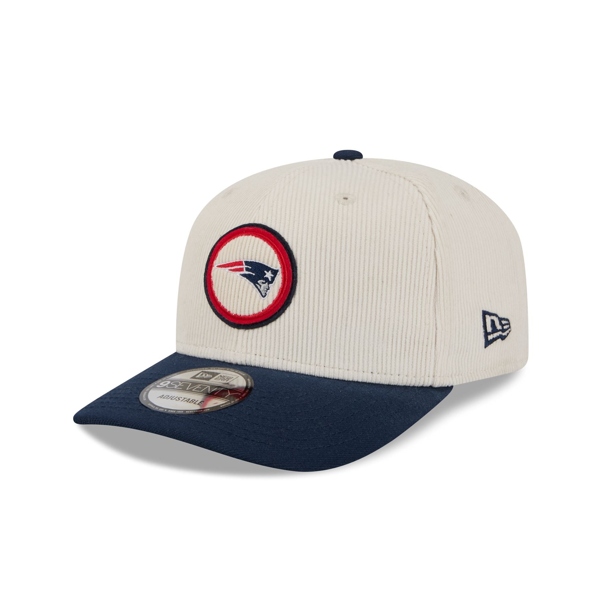 New England Patriots Loyal Corduroy 9Seventy Stretch-Snap Hat