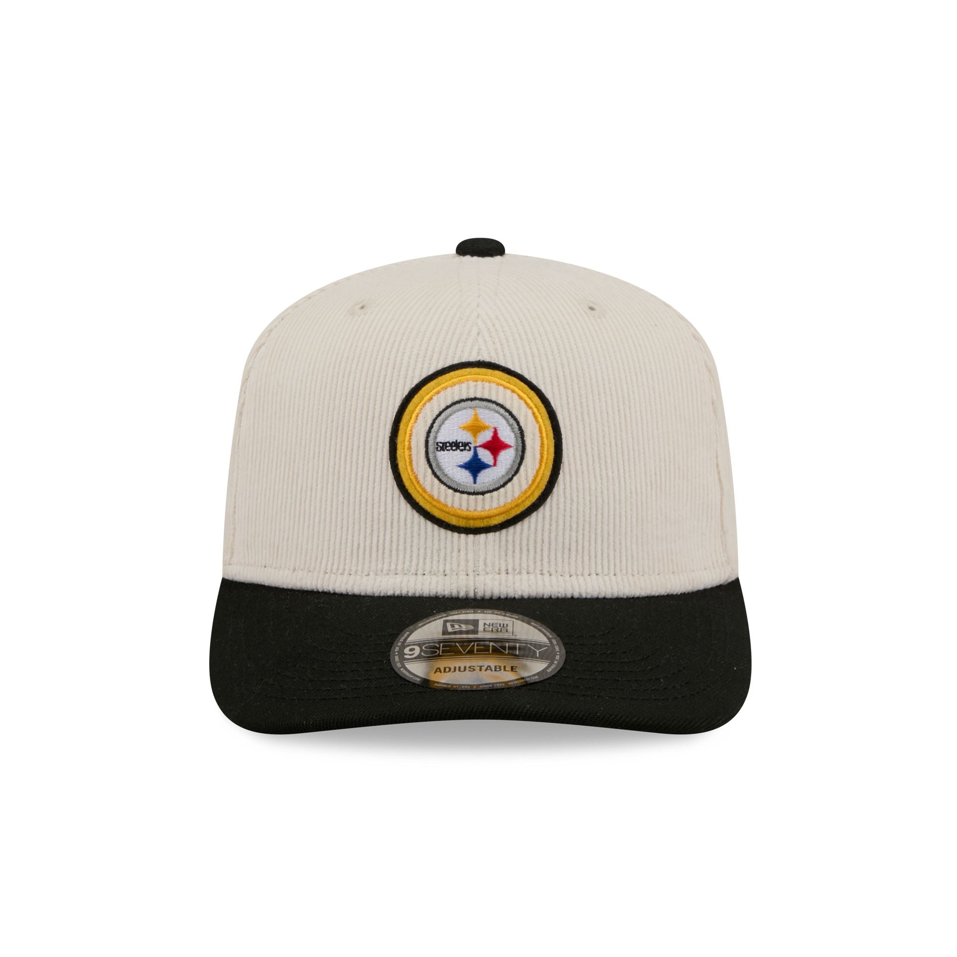 Pittsburgh Steelers Loyal Corduroy 9Seventy Stretch-Snap Hat - Image 2