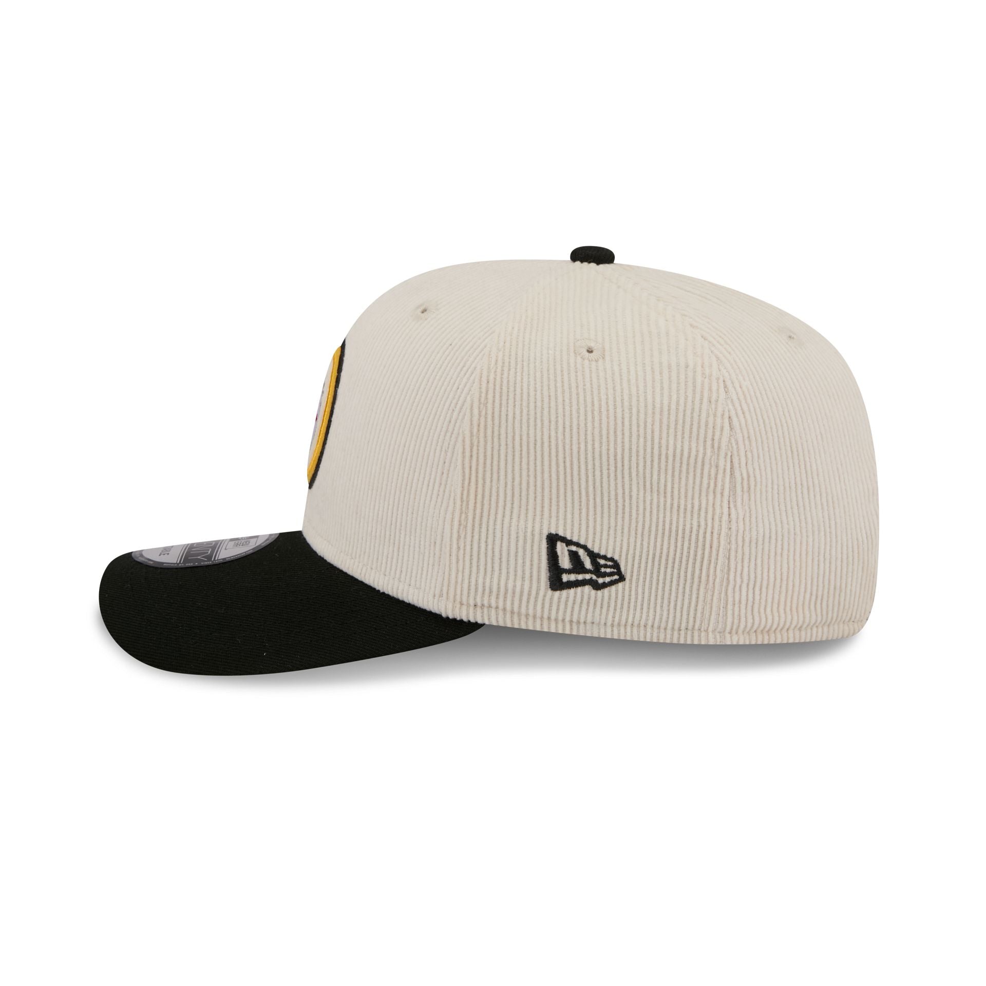 Pittsburgh Steelers Loyal Corduroy 9Seventy Stretch-Snap Hat - Image 4