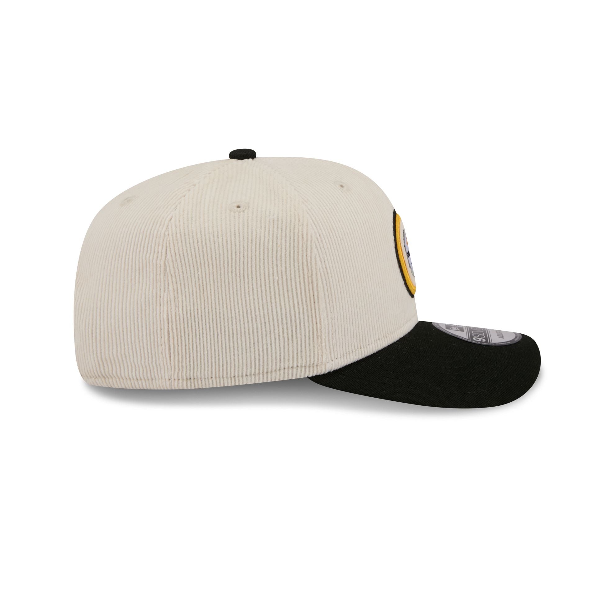 Pittsburgh Steelers Loyal Corduroy 9Seventy Stretch-Snap Hat - Image 5