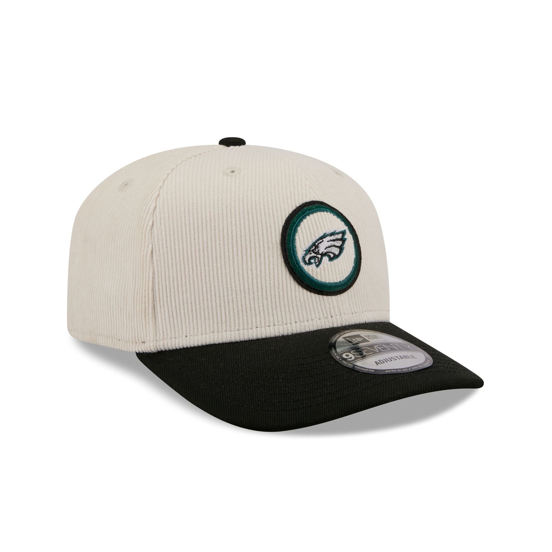 Philadelphia Eagles Loyal Corduroy 9Seventy Stretch-Snap Hat - Image 3