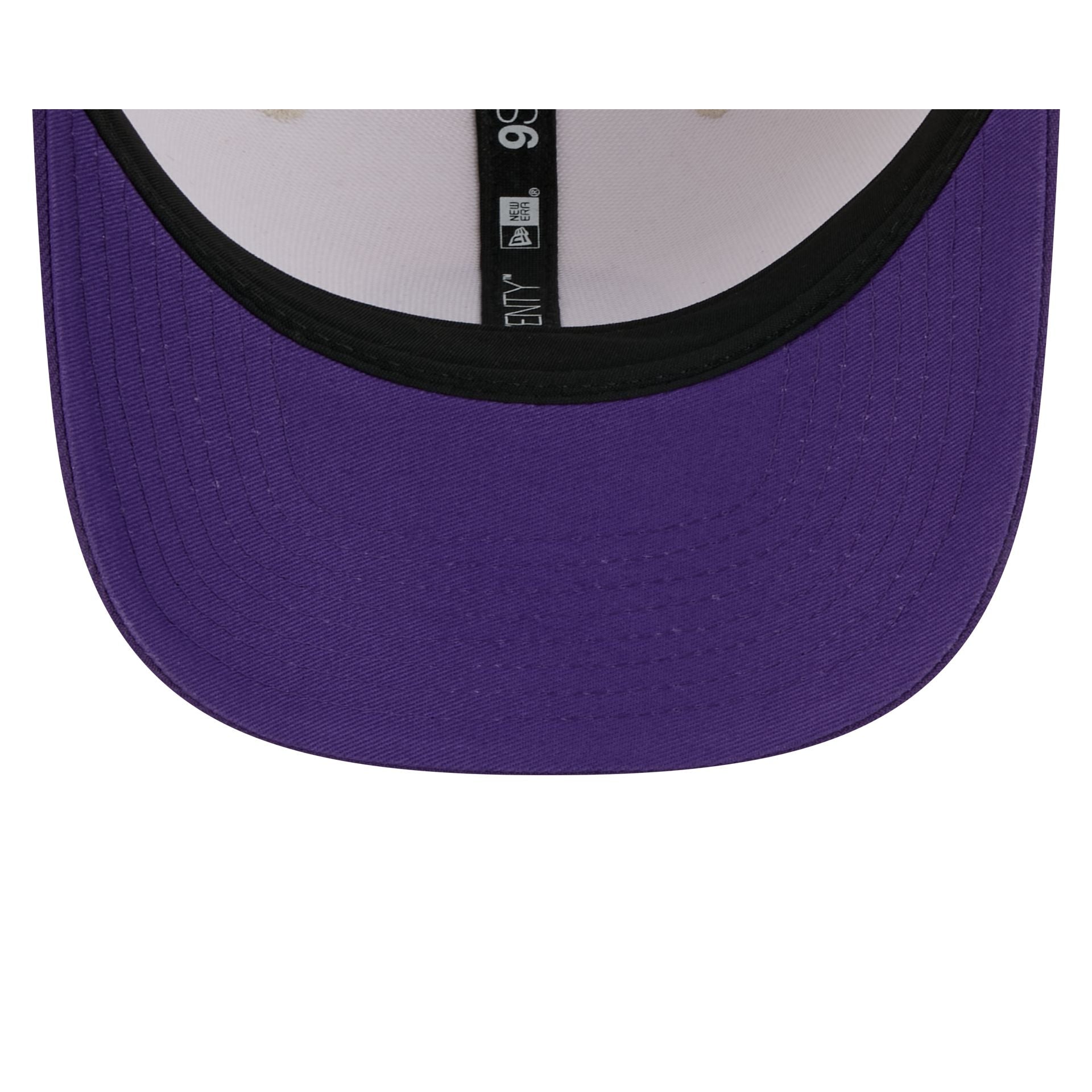 Los Angeles Lakers Loyal Corduroy 9Seventy Stretch-Snap Hat - Image 7
