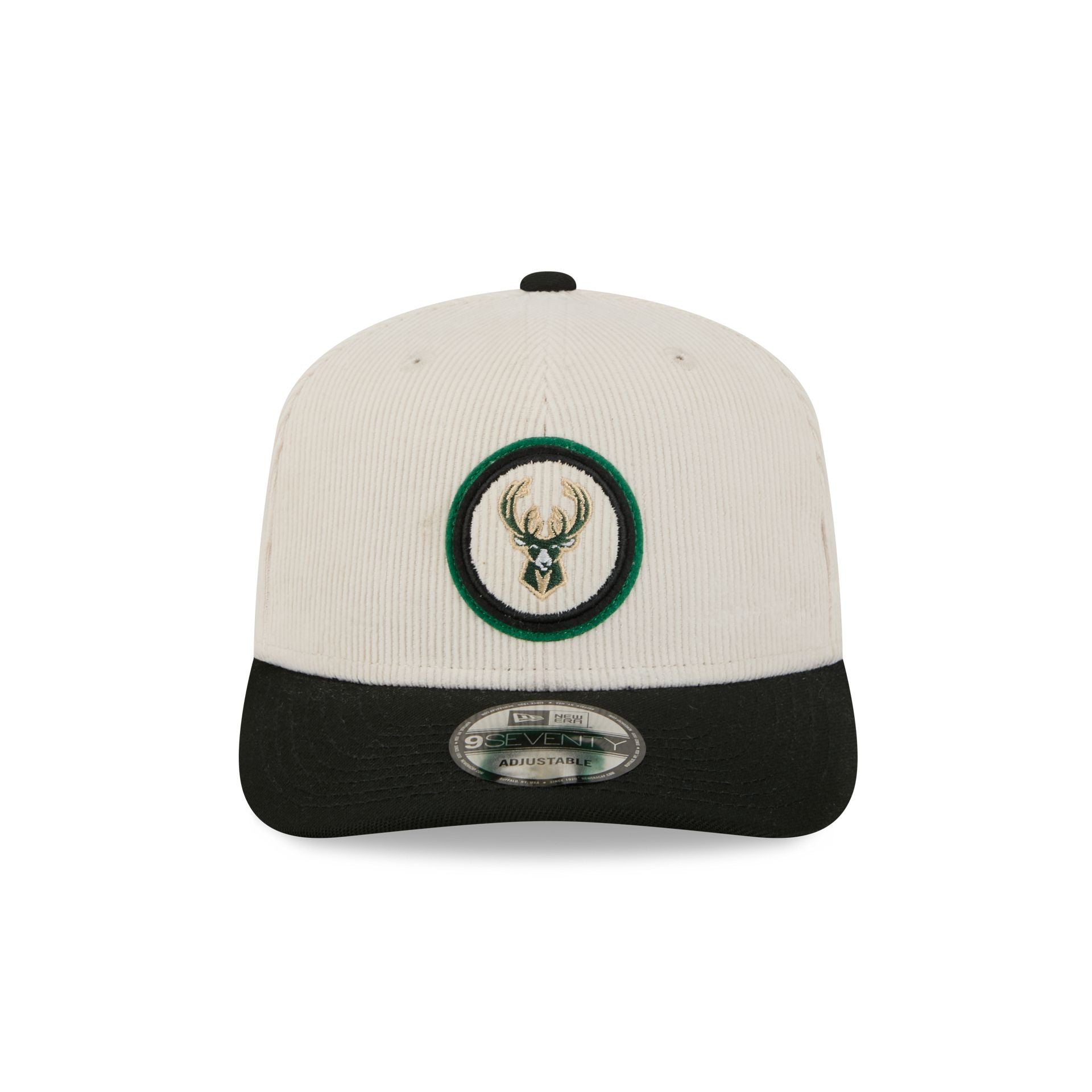 Alternative view of Milwaukee Bucks Loyal Corduroy 9Seventy Stretch-Snap Hat