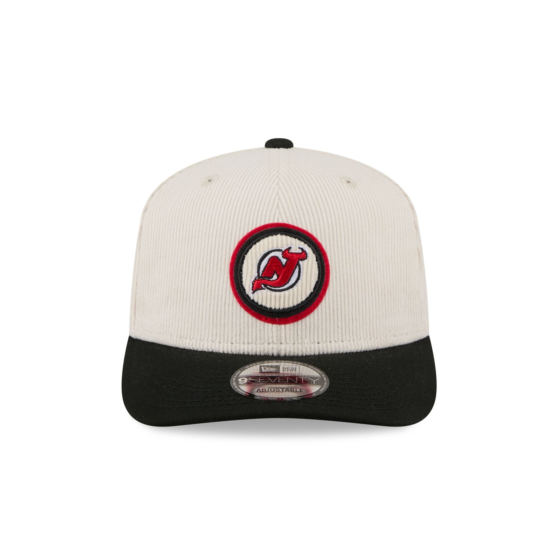 Alternative view of New Jersey Devils Loyal Corduroy 9Seventy Stretch-Snap Hat