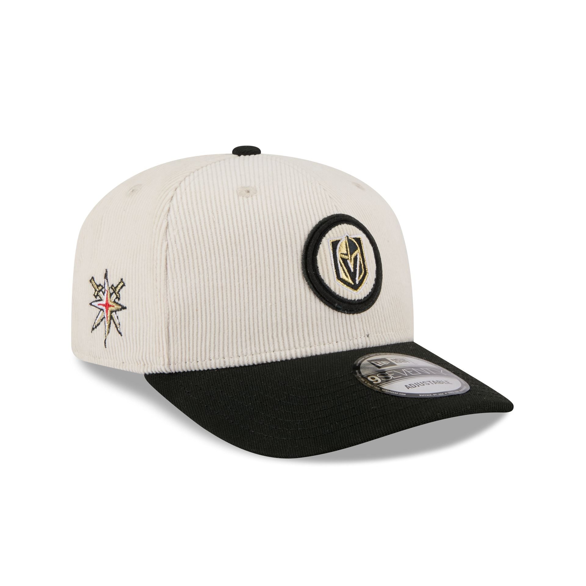 Vegas Golden Knights Loyal Corduroy 9Seventy Stretch-Snap Hat