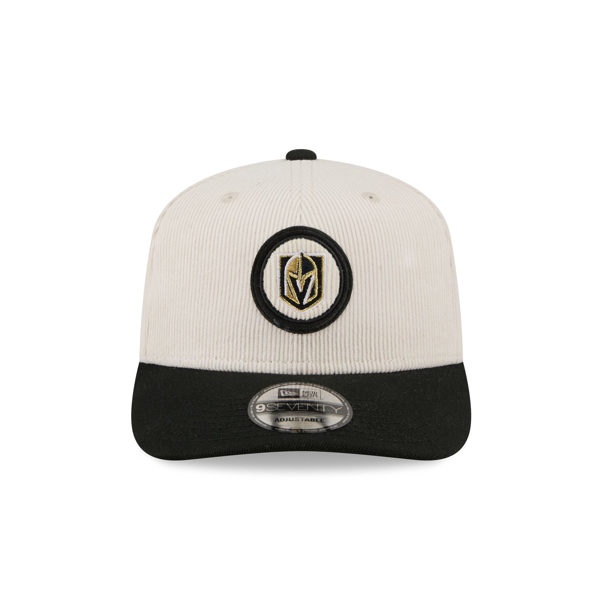 Alternative view of Vegas Golden Knights Loyal Corduroy 9Seventy Stretch-Snap Hat