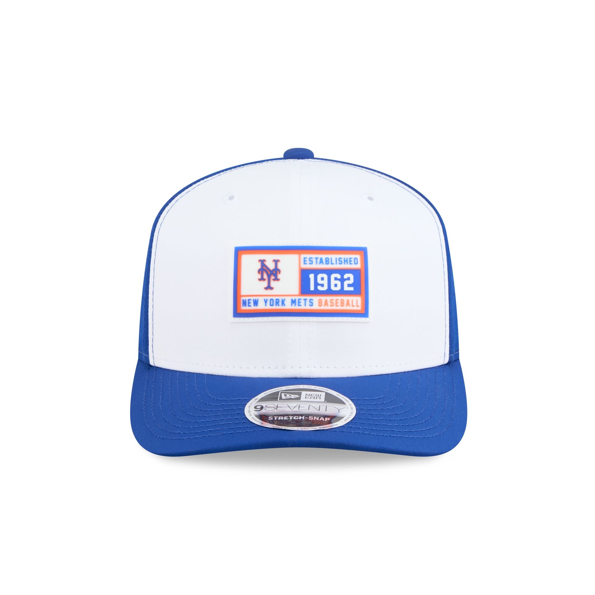 Alternative view of New York Mets Est. Patch 9Seventy Stretch-Snap Hat