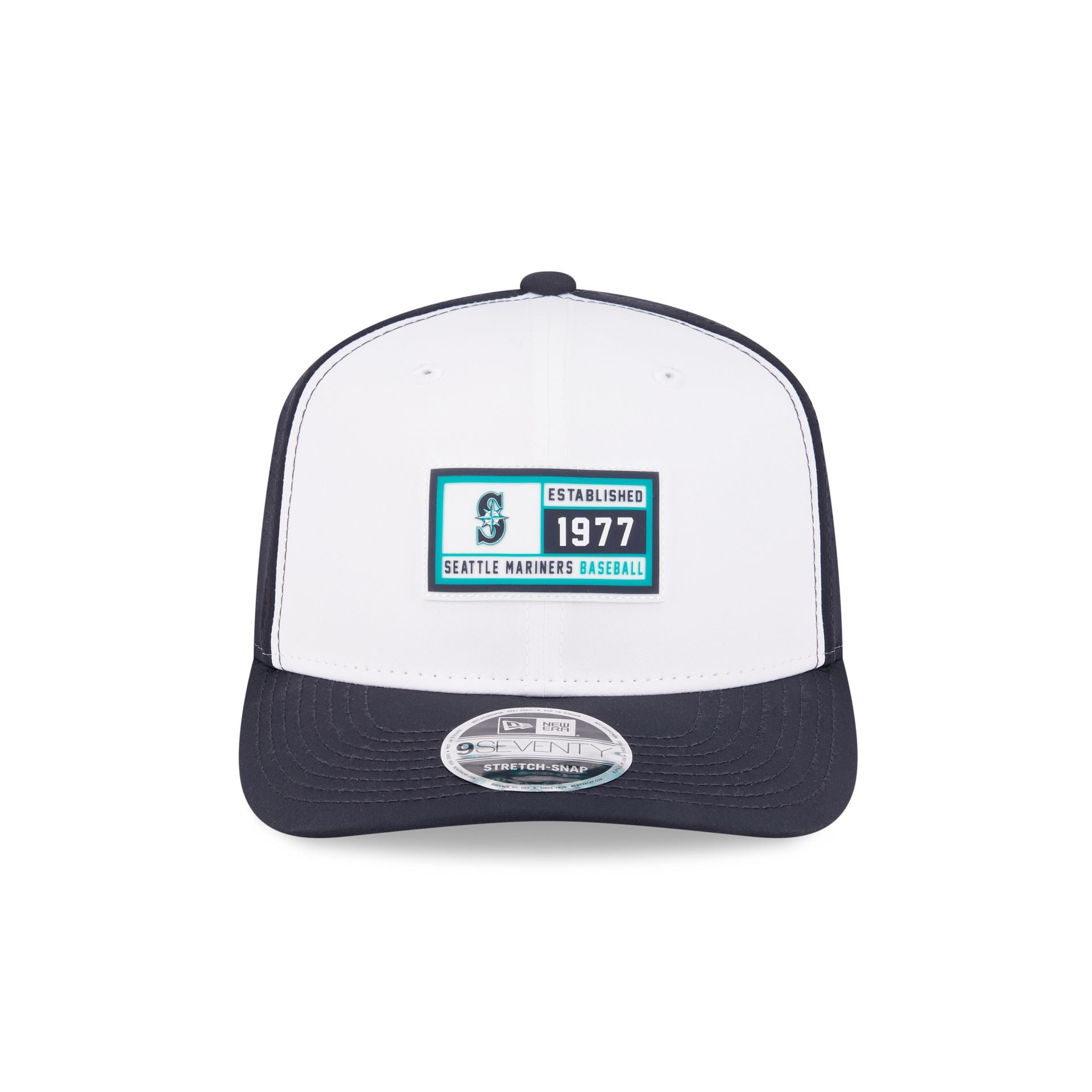 Alternative view of Seattle Mariners Est. Patch 9Seventy Stretch-Snap Hat