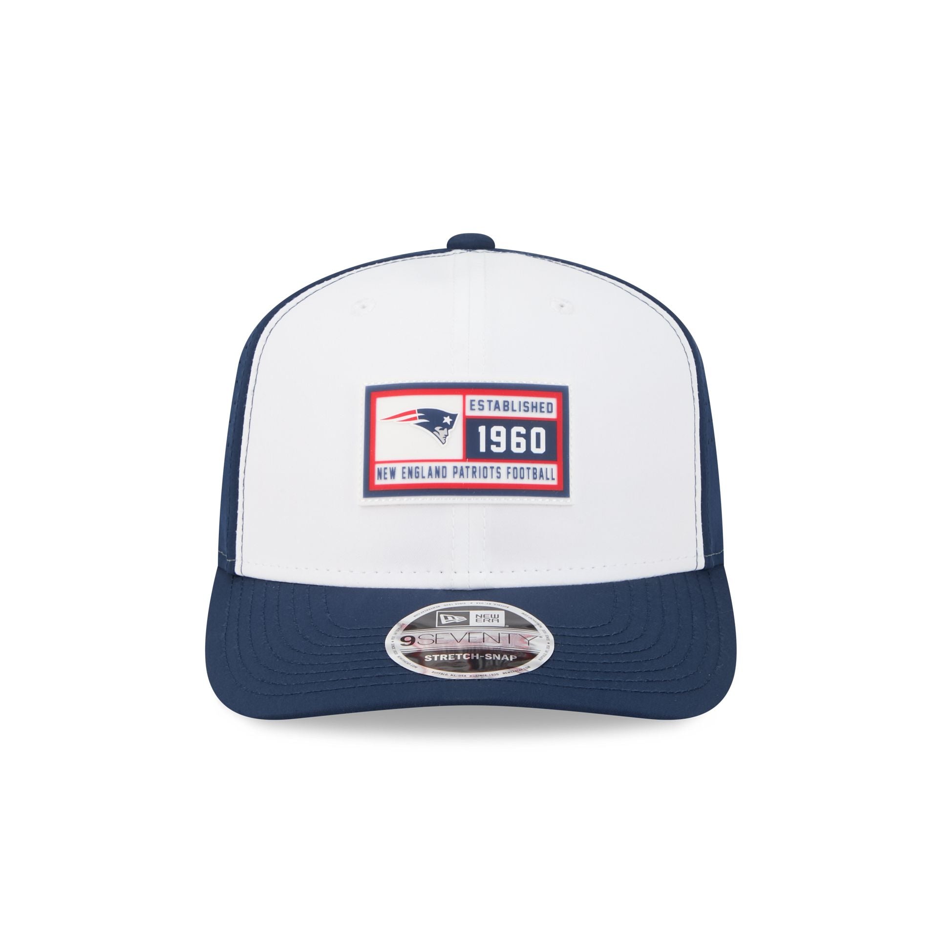 Alternative view of New England Patriots Est. Patch 9Seventy Stretch-Snap Hat