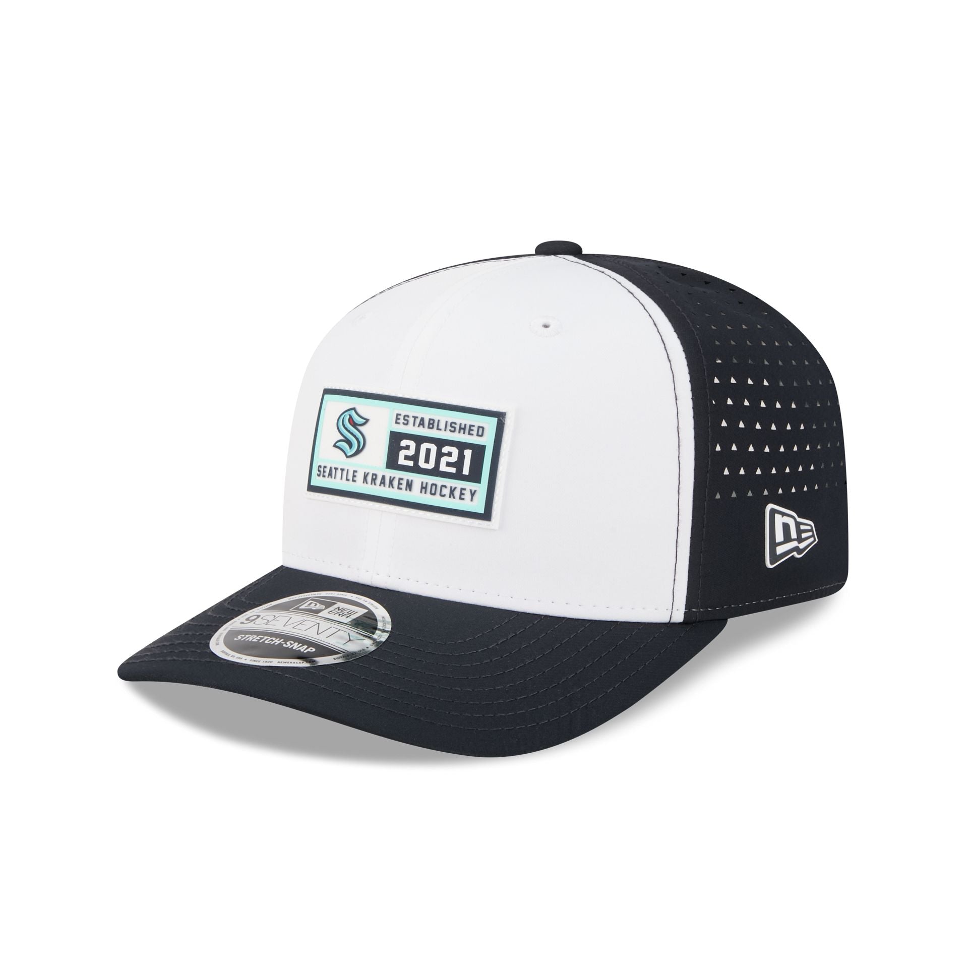 Seattle Kraken Est. Patch 9Seventy Stretch-Snap Hat