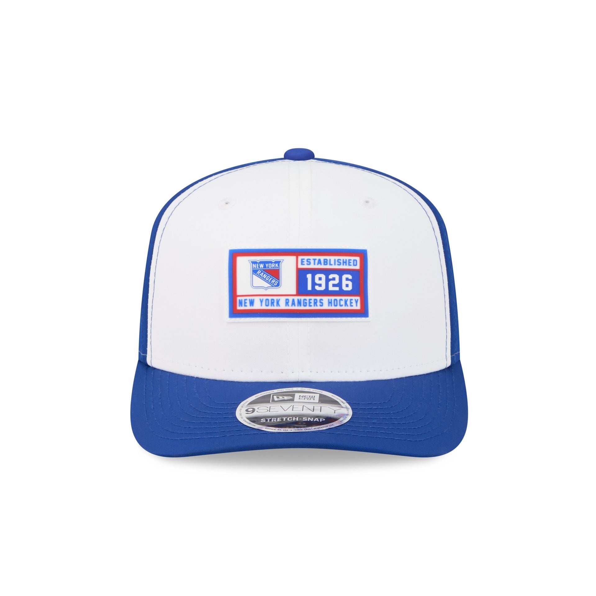 Alternative view of New York Rangers Est. Patch 9Seventy Stretch-Snap Hat