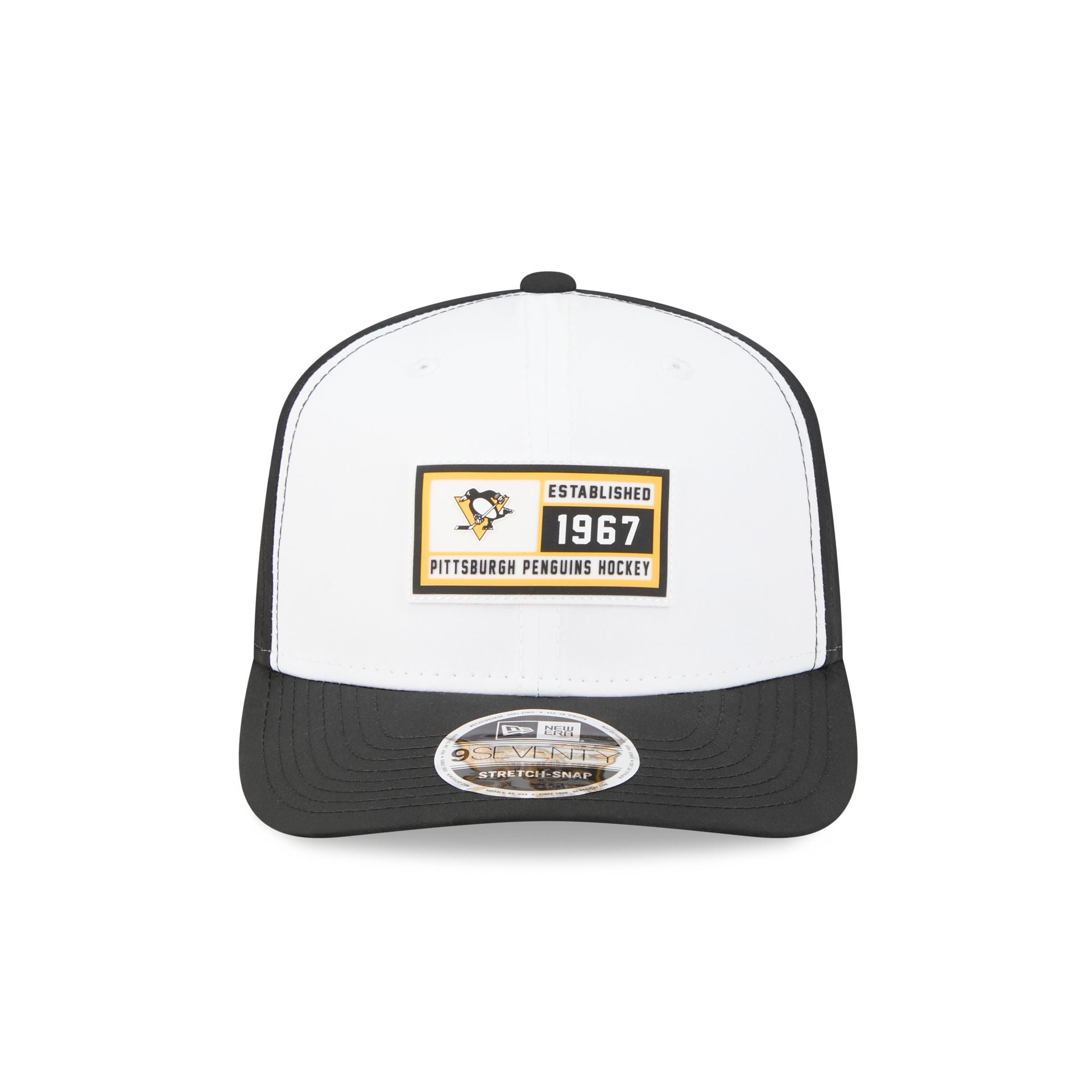Alternative view of Pittsburgh Penguins Est. Patch 9Seventy Stretch-Snap Hat