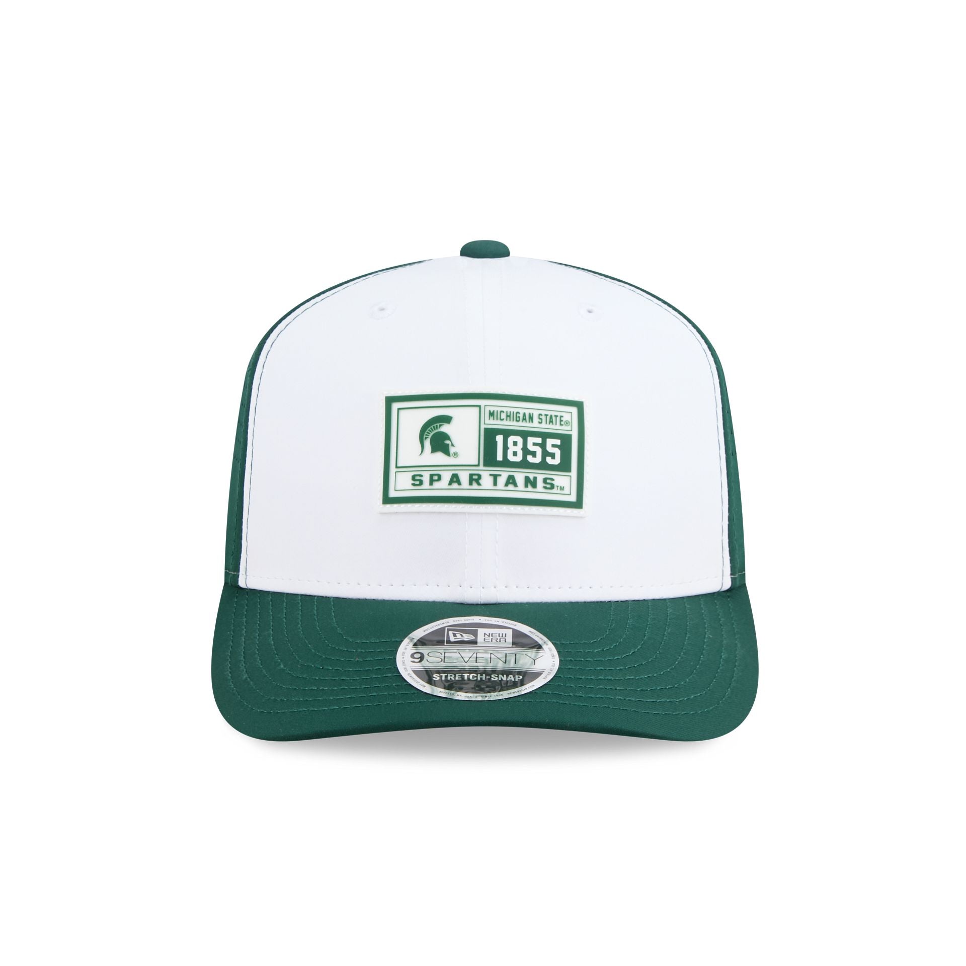Alternative view of Michigan State Spartans Est. Patch 9Seventy Stretch-Snap Hat