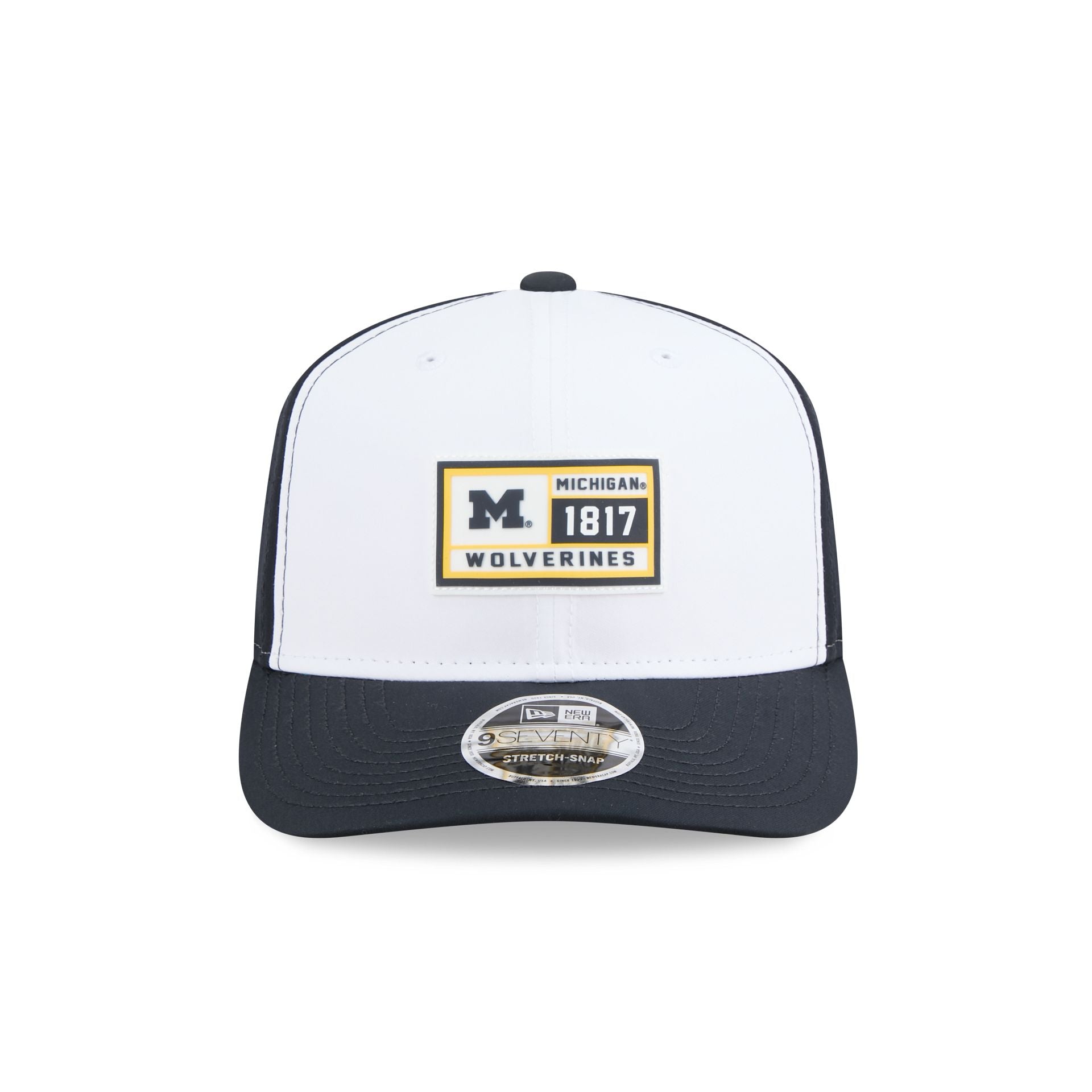 Alternative view of Michigan Wolverines Est. Patch 9Seventy Stretch-Snap Hat