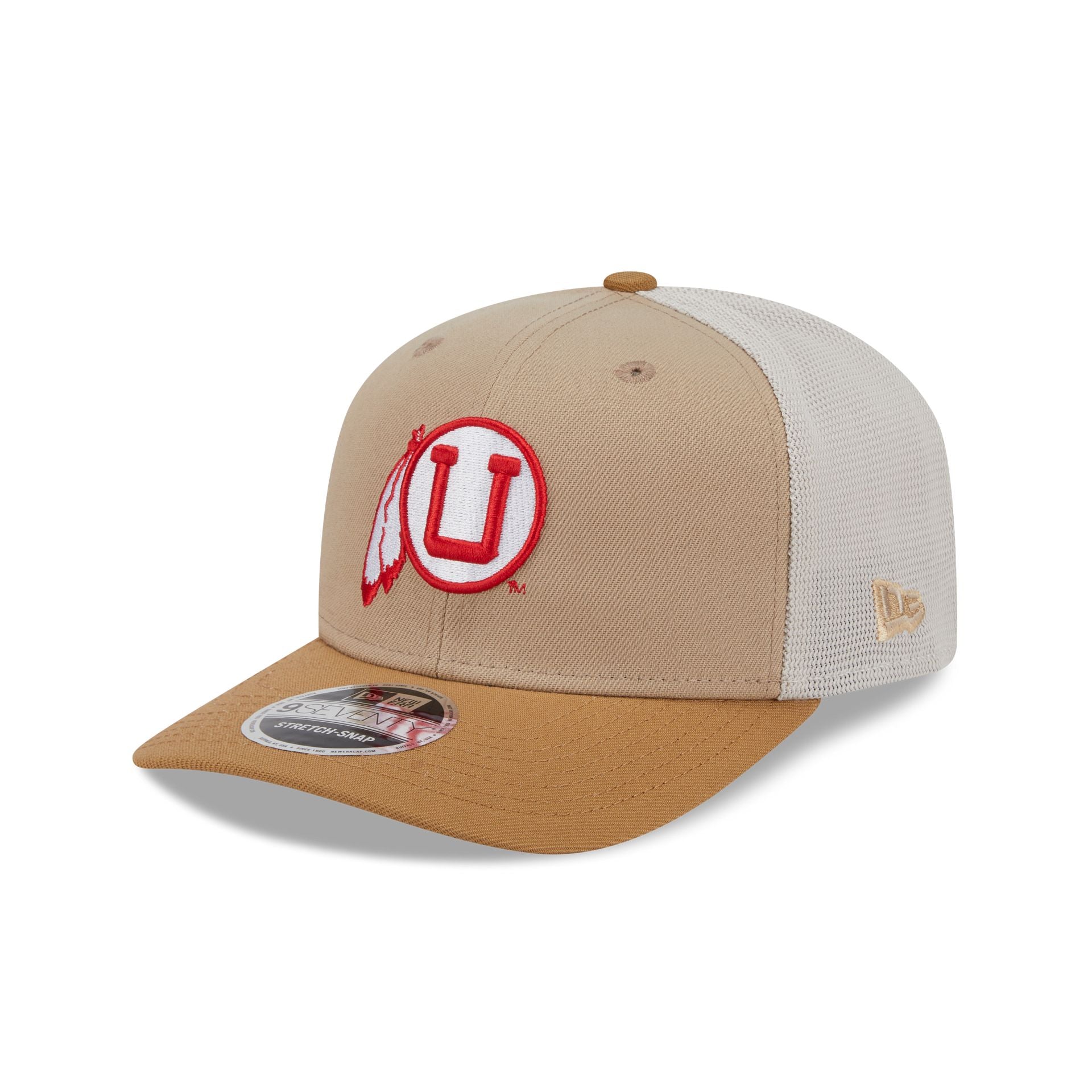 Utah Utes College Vault Stone 9Seventy Trucker Hat