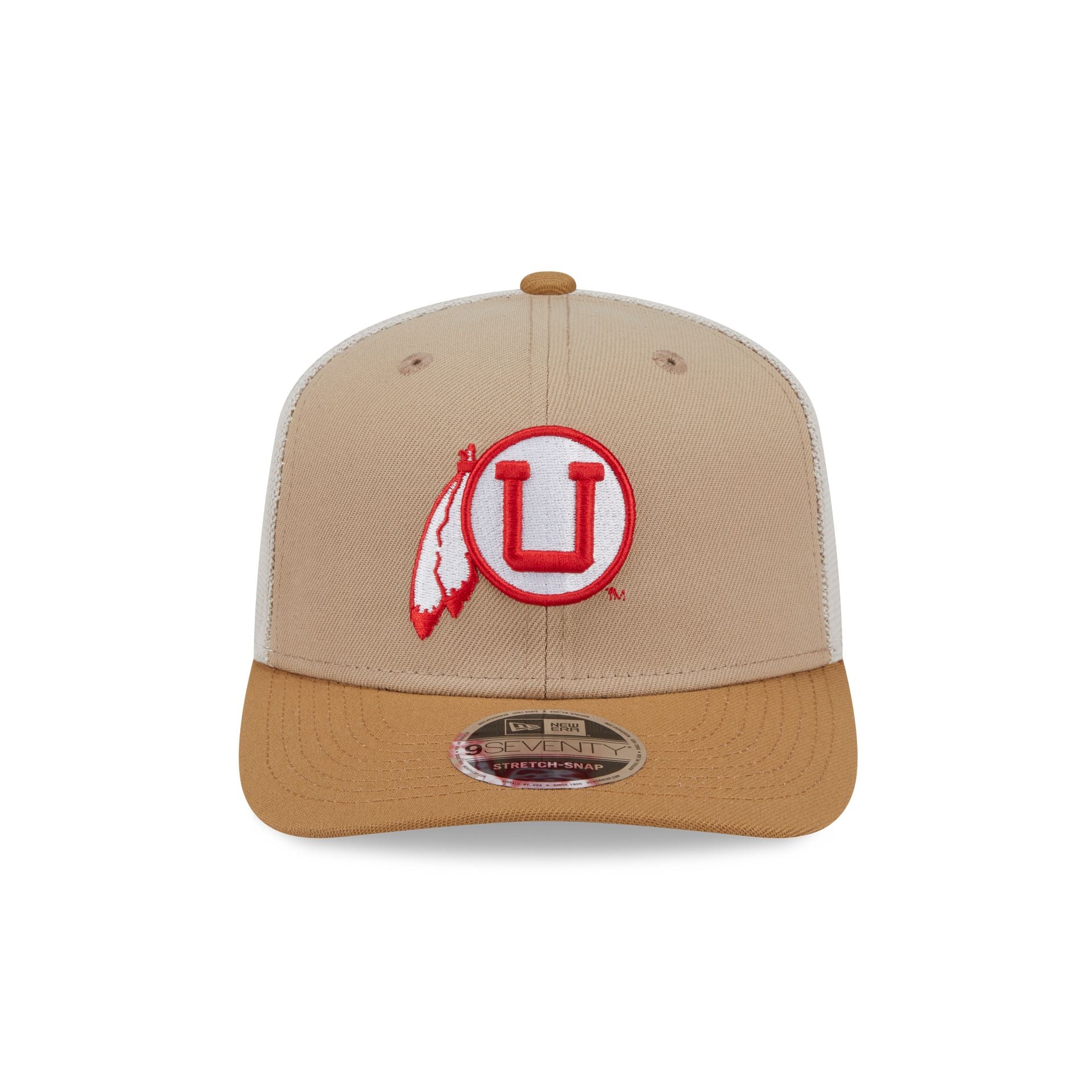 Alternative view of Utah Utes College Vault Stone 9Seventy Trucker Hat